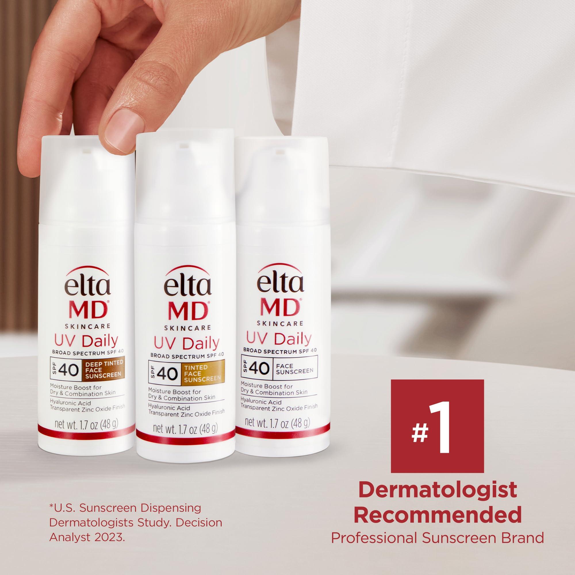 EltaMD UV Daily SPF 40 Tinted Face Sunscreen Moisturizer, Tinted Moisturizer for Face with SPF, Great for Dry, Combination, and Normal Skin - Image 3