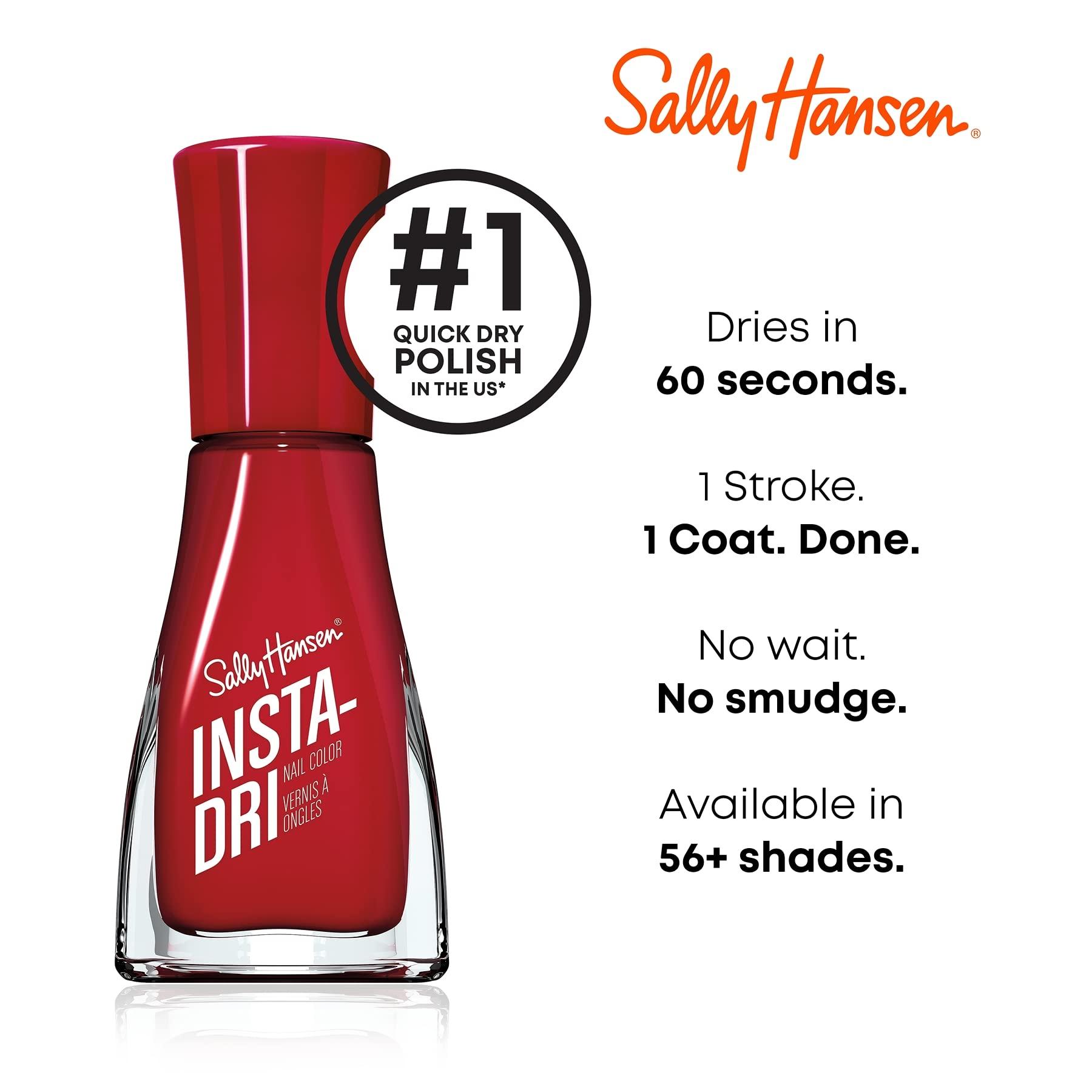 Sally Hansen Insta-Dri®, Clearly Quick, Quick Dry, Long Lasting, Streak-Free Shine, Clear Nail Polish - Image 5