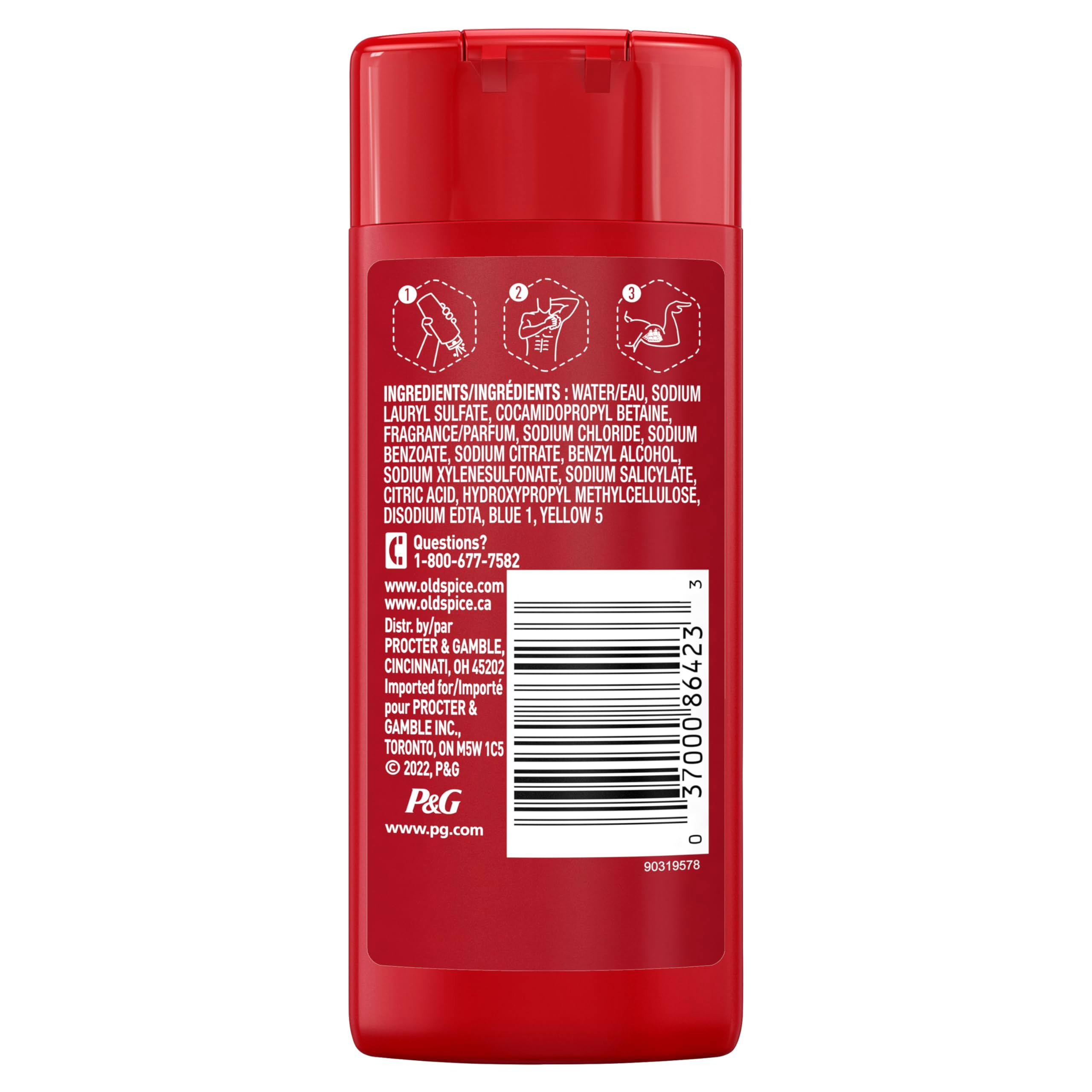 Old Spice Aluminum Free Deodorant for Men, 24/7 Long Lasting Freshness, 24/7 Sweat & Odor Protection, Fiji with Palm Tree Scent Deodorant with Travel-Size Swagger Scent Body Wash, 3 oz (Pack of 3) - Image 8