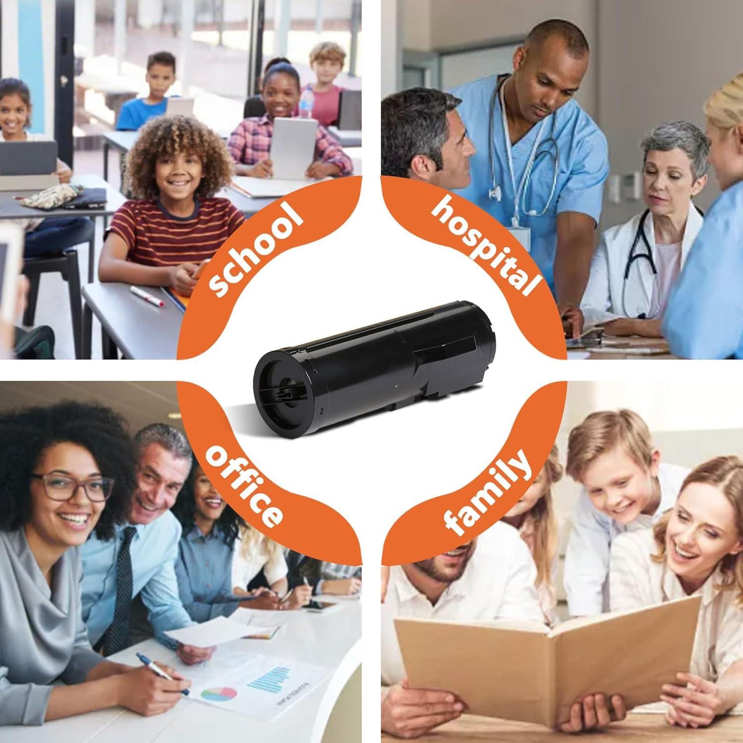 VersaLink B400 B405 High Capacity Toner Cartridge (1-Pack, Black) -106R03582 Toner Cartridge Replacement for Xerox VersaLink B400 B400DN B400N B405 B405N B405DN Printer - Image 6