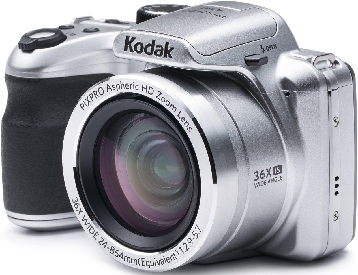Kodak AZ361-WH PIXPRO Astro Zoom 16 MP Digital Camera with 36X Opitcal Zoom and 3" LCD Screen (White) - Image 2