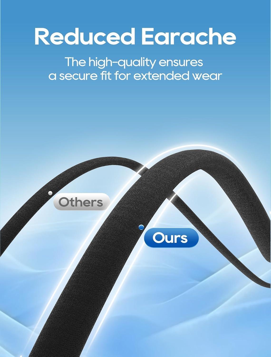 Funight KN95 Face Masks 50 Pack for Adults, Breathable and Comfortable KN95 Mask with Elastic Ear Loop, Filter Efficiency≥95%, Black - Image 5
