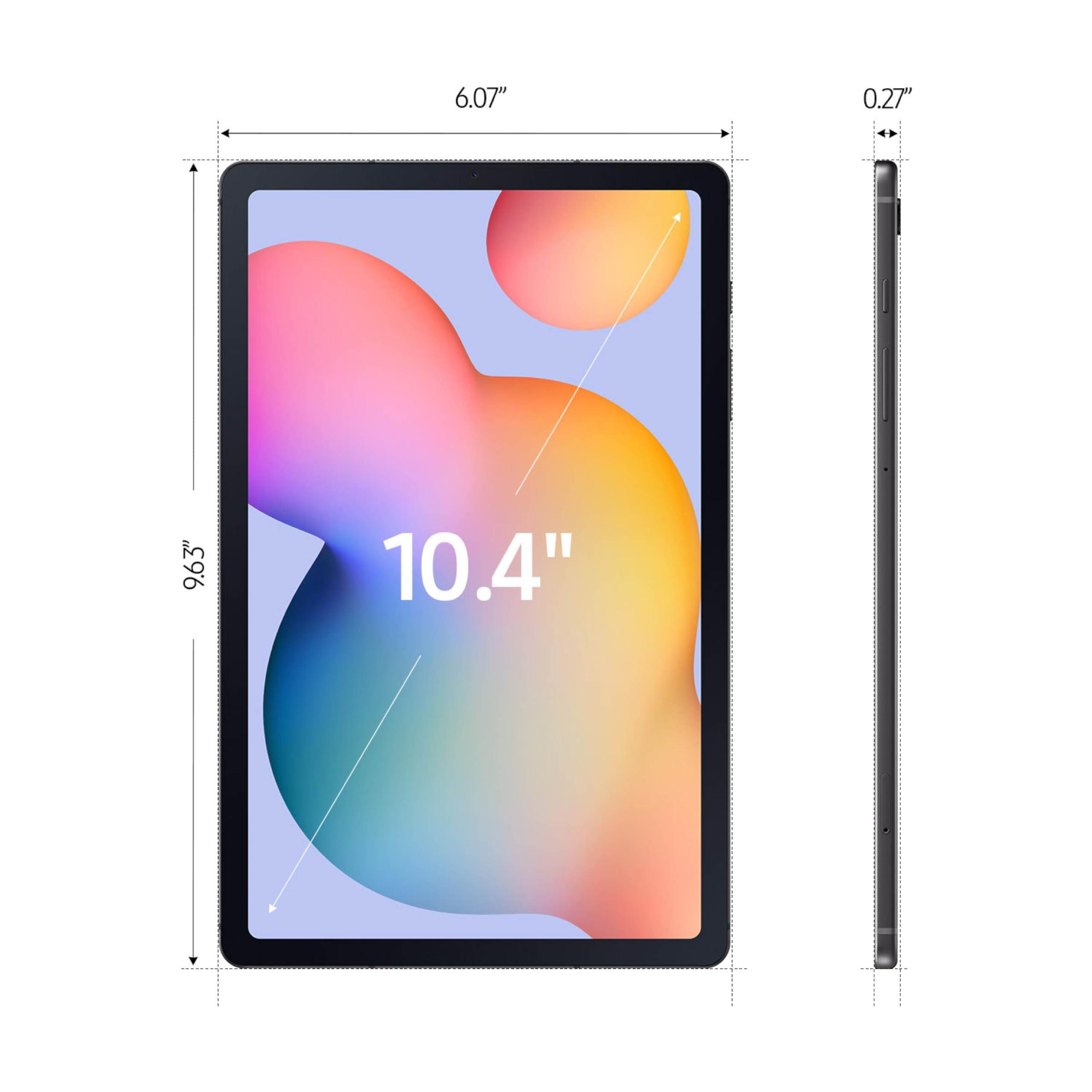 Samsung Galaxy Tab S6 Lite 10.4' 64GB WiFi Android Tablet, S Pen Included, Gaming Ready, Long Battery Life, Slim Metal Design, Expandable Storage, US Version, Oxford Gray, Amazon Exclusive (2024) - Image 9