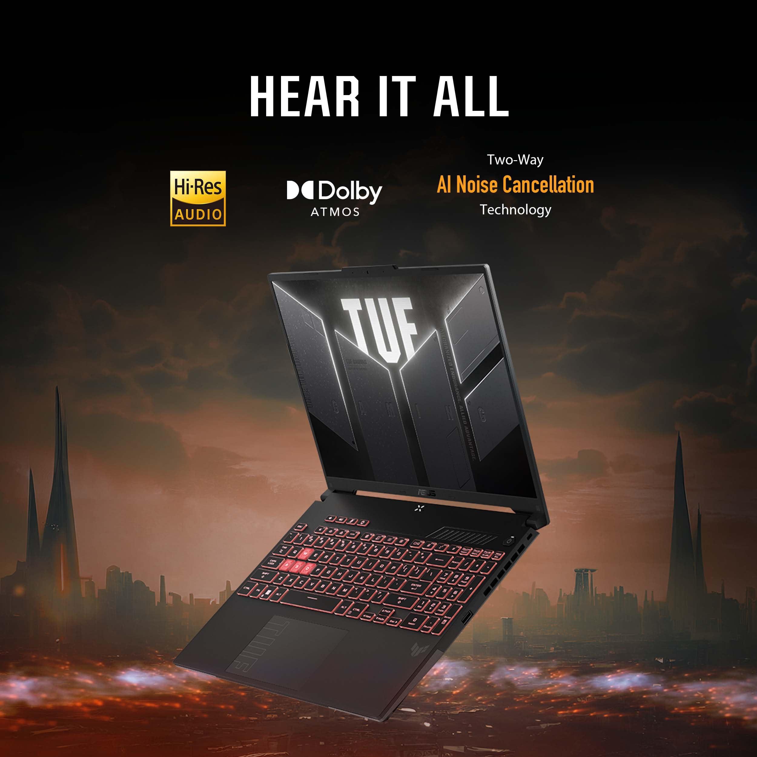 ASUS TUF Gaming A16 Gaming Laptop, 16” FHD+ 16:10 165Hz Display, AMD Ryzen™ 9 7940HX, NVIDIA® GeForce RTX™ 4060, 16GB DDR5, 512GB PCIe Gen4 SSD, Wi-Fi 6, Windows 11, FA607PV-AS93 - Image 7
