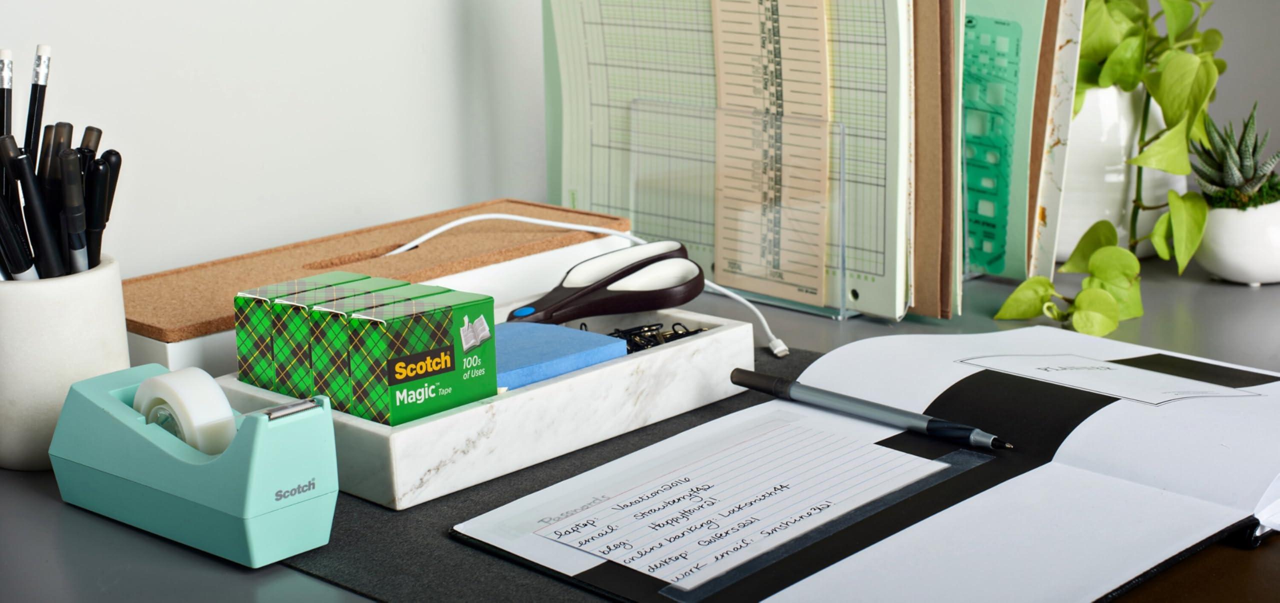Scotch Magic Tape, 3 Rolls, Numerous Applications, Invisible, Engineered for Repairing, 3/4 x 1000 Inches, Boxed - Image 4