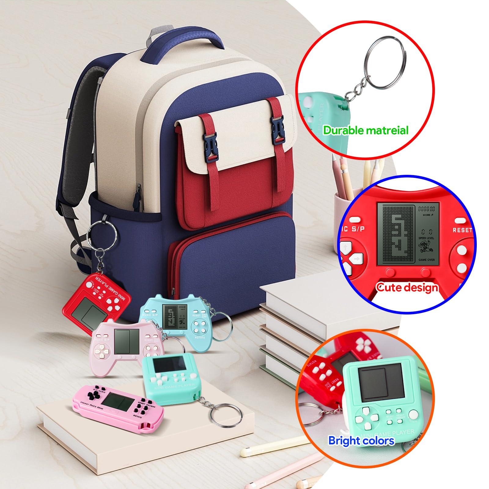 SSRMX 12Pcs Video Game Birthday Party Favors for Kids, Video Game Keychain Party Favors Video Game Party Supplies Gift for Kids - Image 6