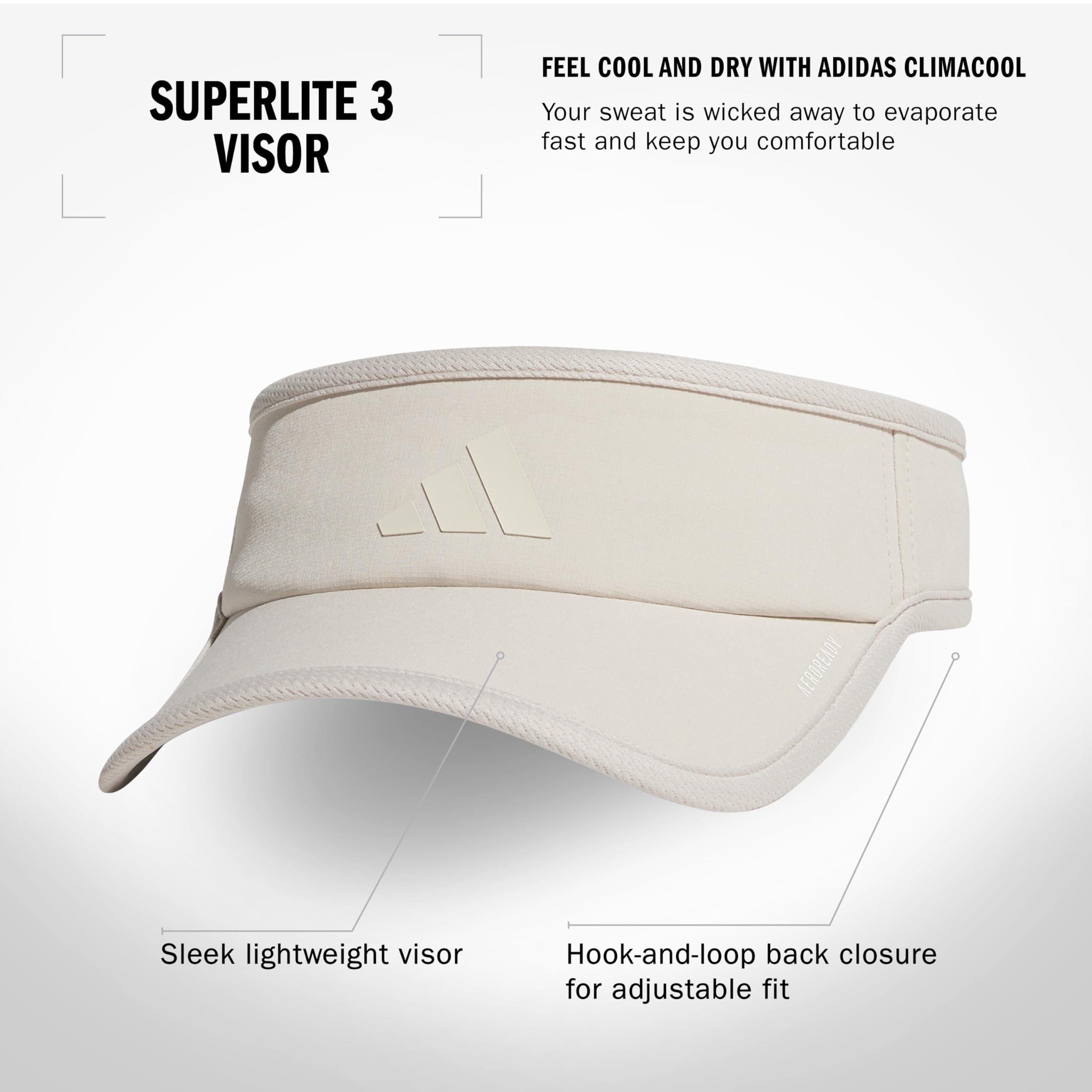 adidas Superlite, Sun Visor Hat for Women, Sport Performance, Outdoor Activities - Image 2