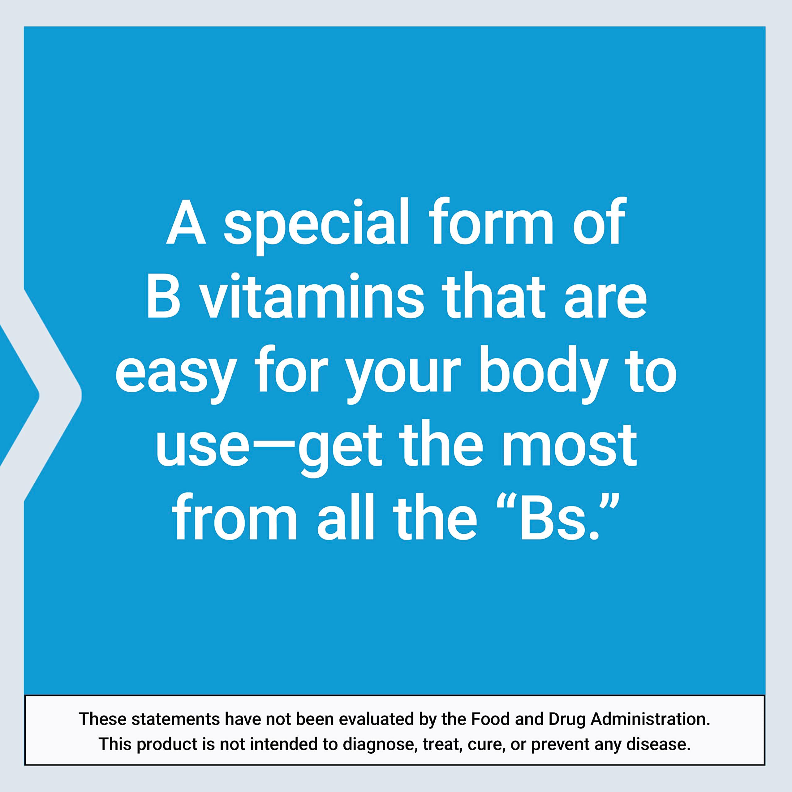 Life Extension BioActive Complete B-Complex, Heart, Brain and Nerve Support, Healthy Energy, Metabolism, Complete B Complex, 60 Vegetarian Capsules - Image 6