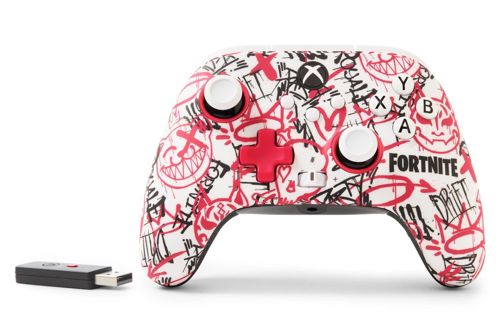 PowerA Wireless Controller for Xbox Series X|S - Fortnite SE, bonus virtual item included, hall effect thumbsticks, low latency wireless, Officially Licensed - for Xbox Series X|S and works on Xbox One and Windows 10/11, Bonus Virtual Item Included - Image 9