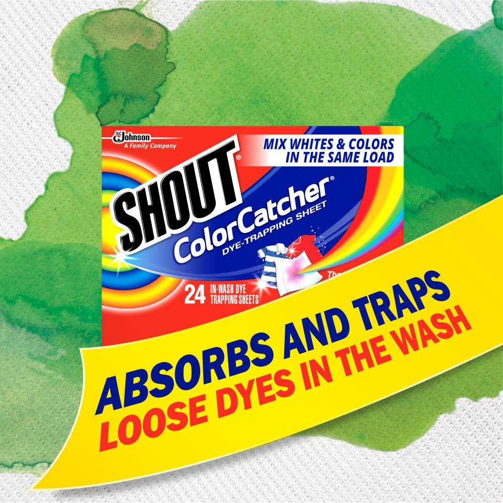 Shout Color Catchers for Laundry, Allow Mixed Washes, Prevents Color Runs and Maintains Original Clothing, 72 Count - Image 4