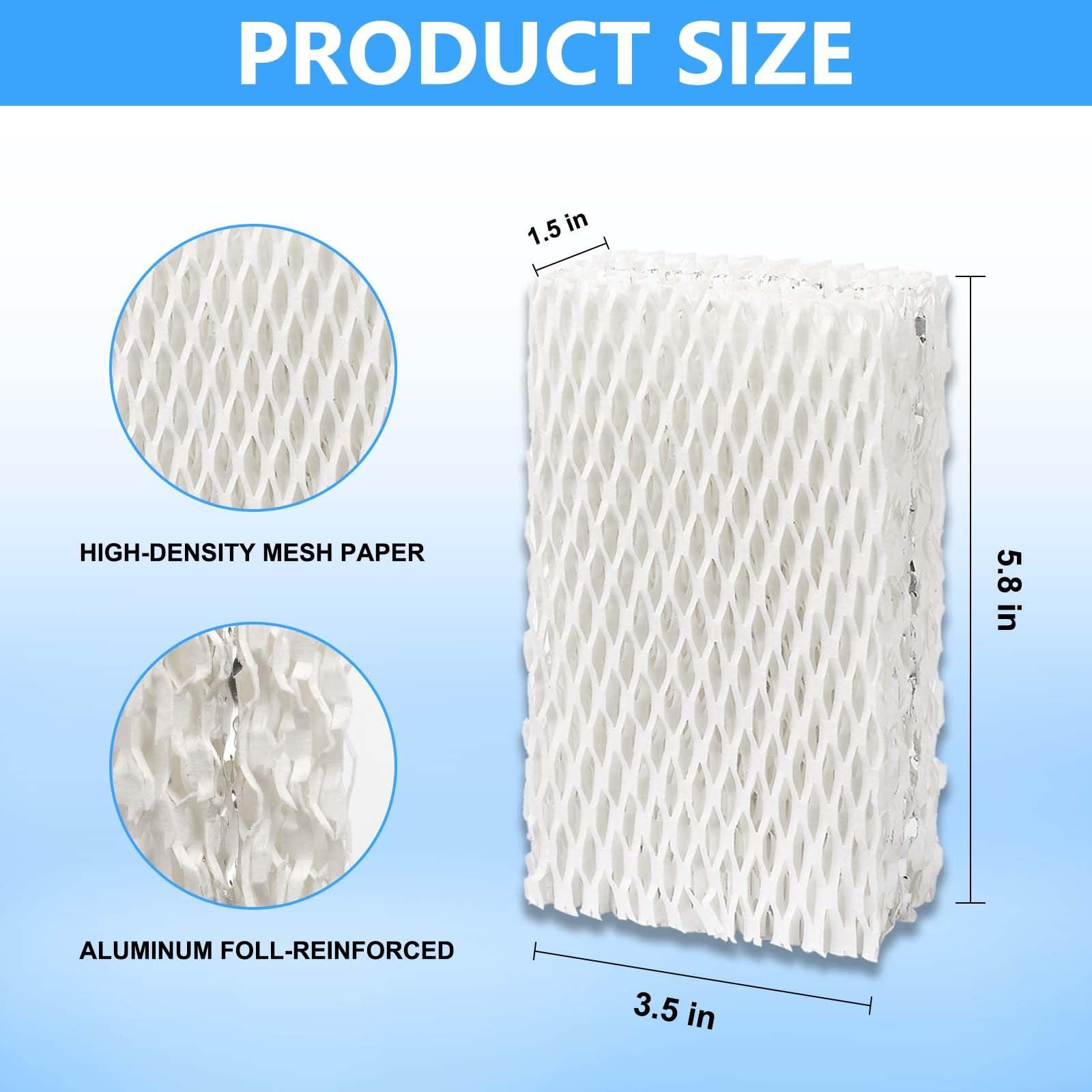 4 Pack Wf813 Eqwf813 Humidifier Filters Compatible with Equate Eqwf813 Eq-2119-Ul, Relion RCM-832 RCM-832N, ProCare PCCM-832N Cool Mist Humidifier Replacement Filter - Image 3
