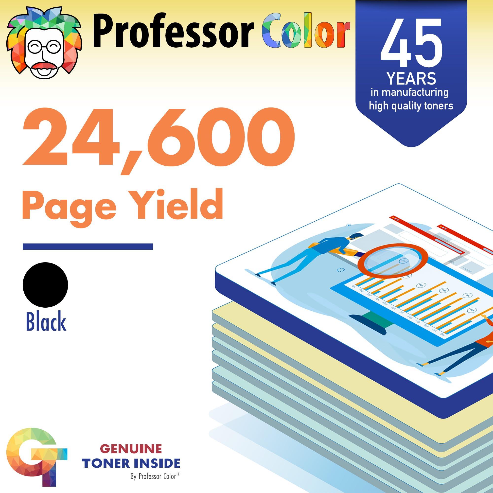 Professor Color Re-Coded OEM Toner Cartridge Replacement for Xerox VersaLink B400/B405 | 106R03584 - Extra High Capacity Black (24,600 Pages) - Image 3
