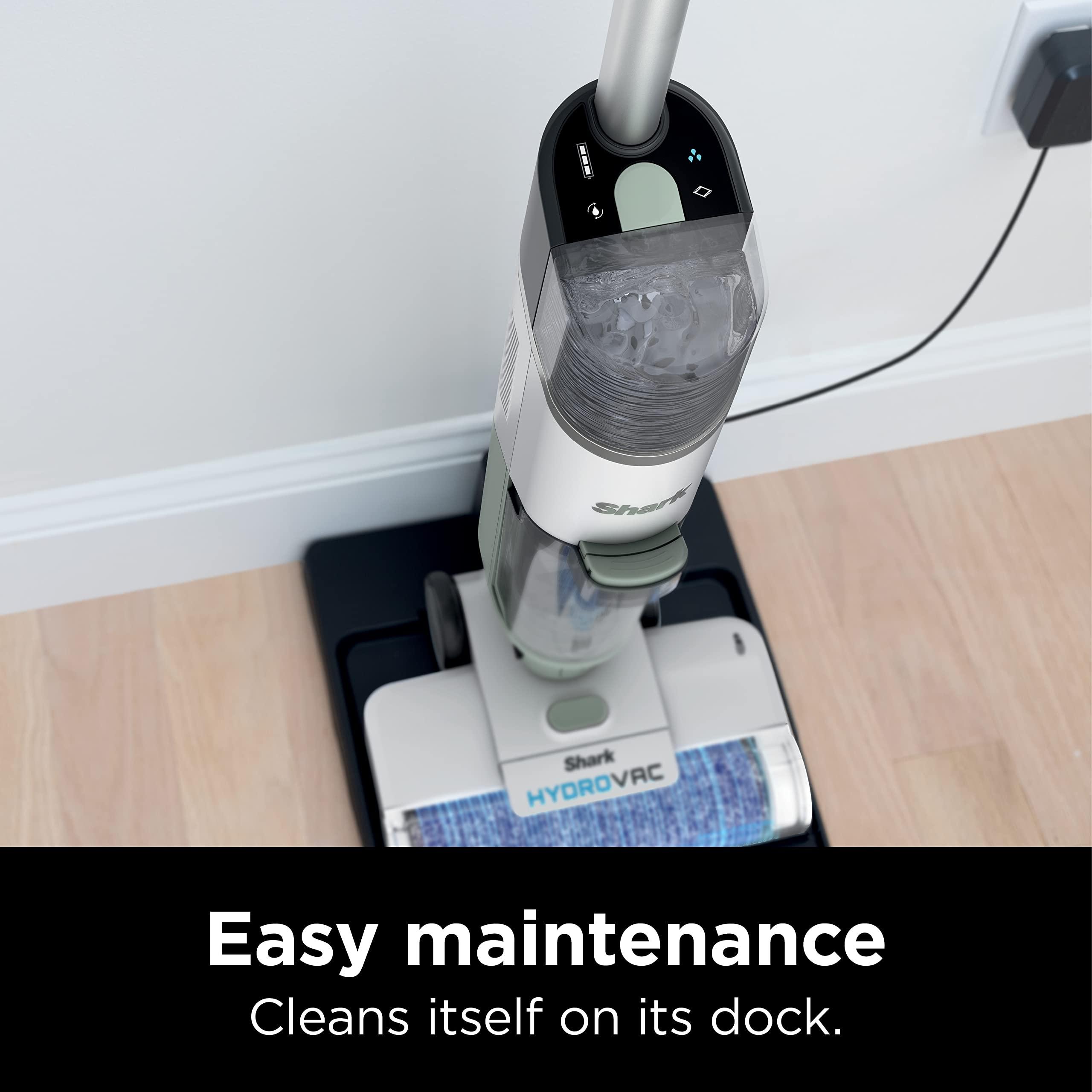 Shark AW302 HydroVac Cordless Pro XL 3-in-1 Vacuum, Mop & Self-Cleaning System with 2 Brushrolls & 2 Solutions for Multi-Surface Cleaning, for Hardwood, Tile, Area Rug & More, Tea Green - Image 5