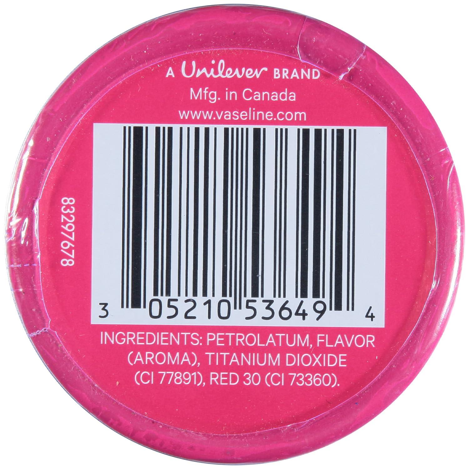 Vaseline Lip Therapy Rosy Lips Tin 3-Pack – Tinted Lip Balm for Soft, Smooth, Glossy Lips, 0.6 Oz Ea - Image 2