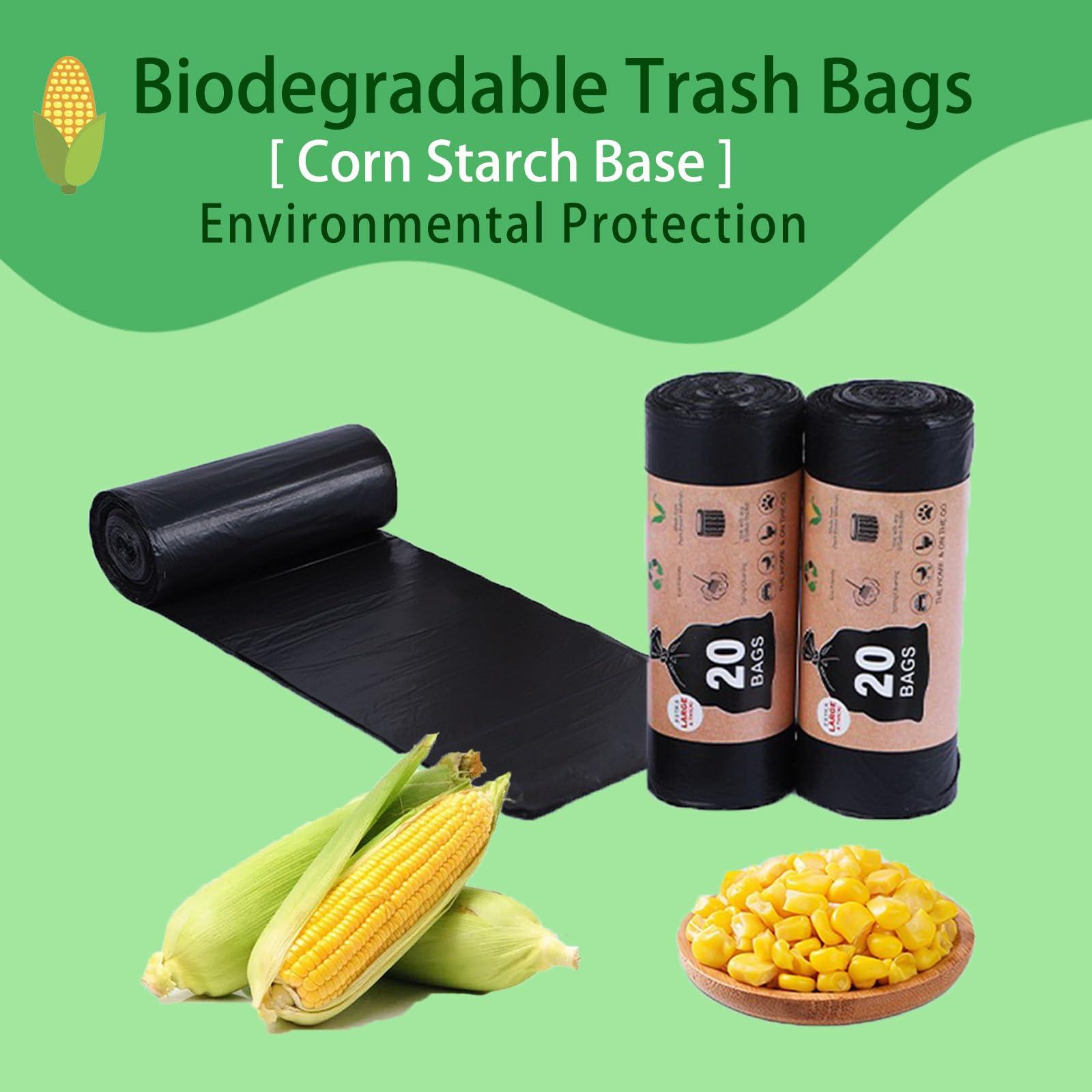 Biodegradable Camping Toilet Waste Bags & Trash Bags, 8 Gallon Compostable Porta Potty Liners for Outdoor, Hiking, and Travel, Leak-Proof and Odorless Design for 5 Gallon Buckets - Image 3