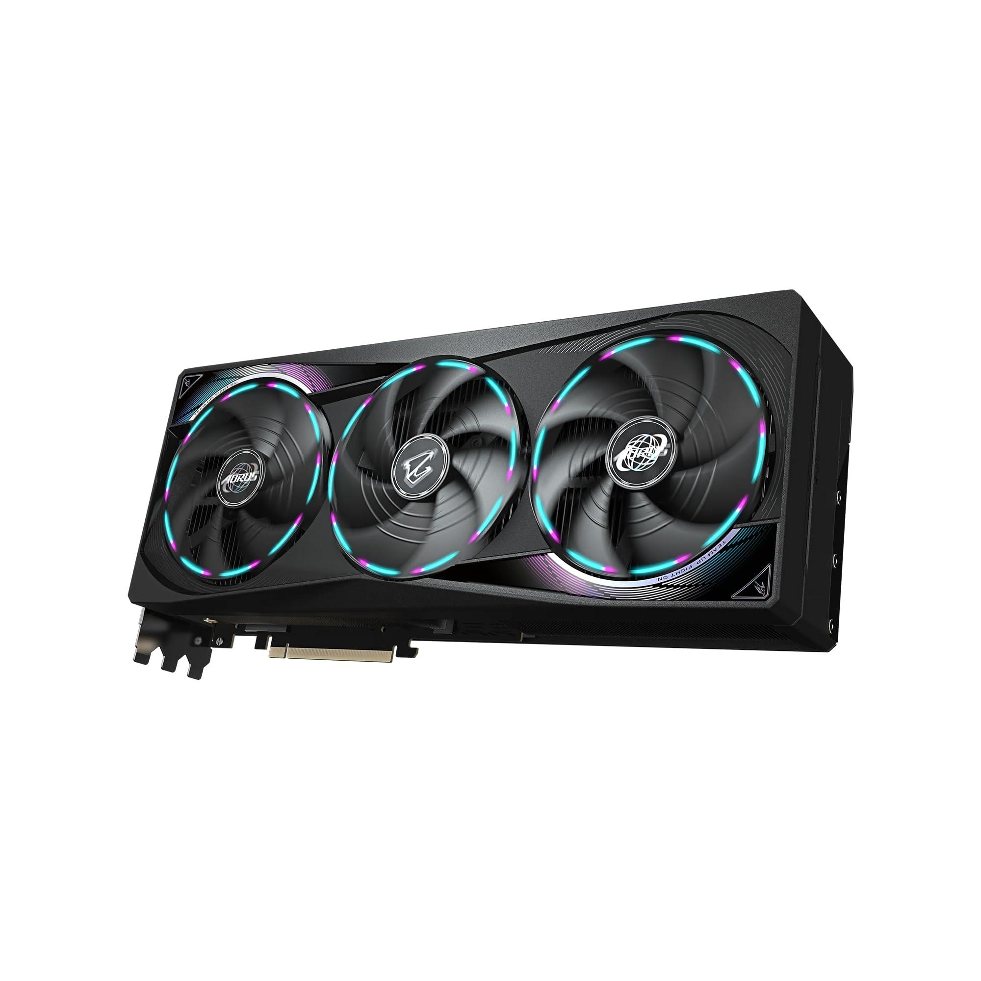 GIGABYTE AORUS GeForce RTX 5080 Master 16G Graphics Card, WINDFORCE Cooling System, 16GB 256-bit GDDR7, GV-N5080AORUS M-16GD Video Card - Image 7