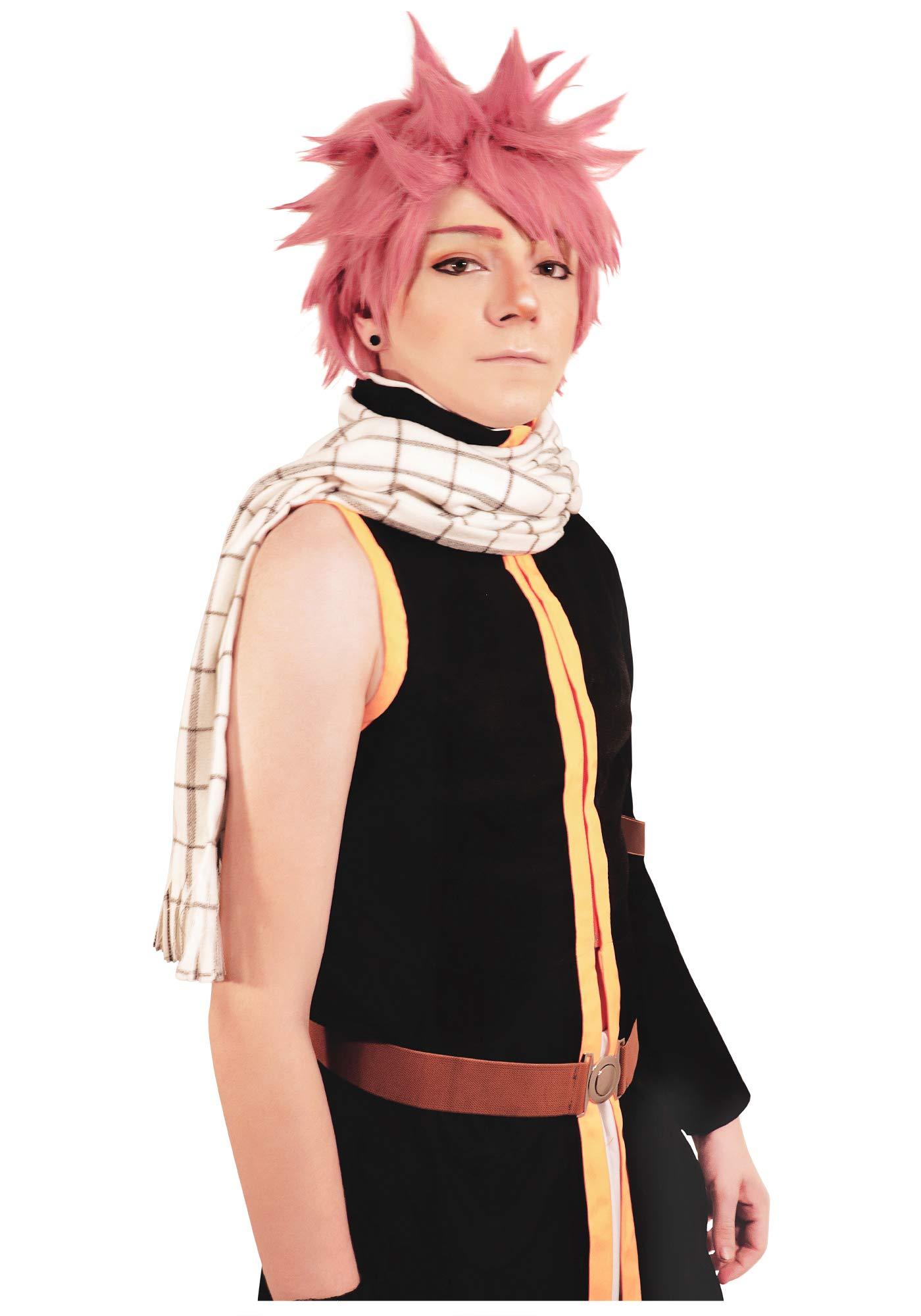 DAZCOS US Size Men's Anime Cosplay Halloween Costume With Scarf Wrister - Image 4