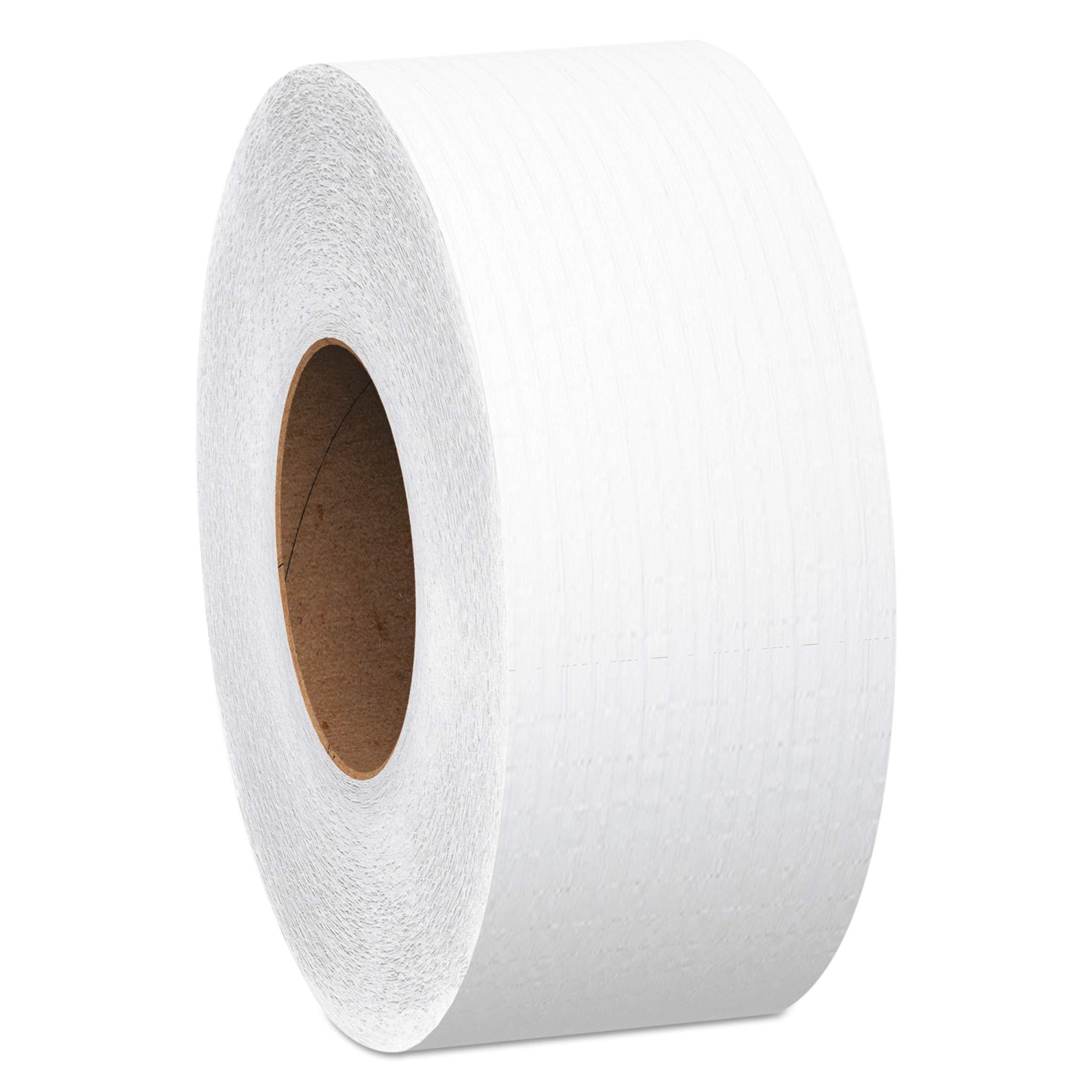 Scott Professional Essential High-Capacity Jumbo Roll Bulk Toilet Paper (07827), 2-Ply, White (6 Rolls at 2,000' Each, 12,000'/Case)