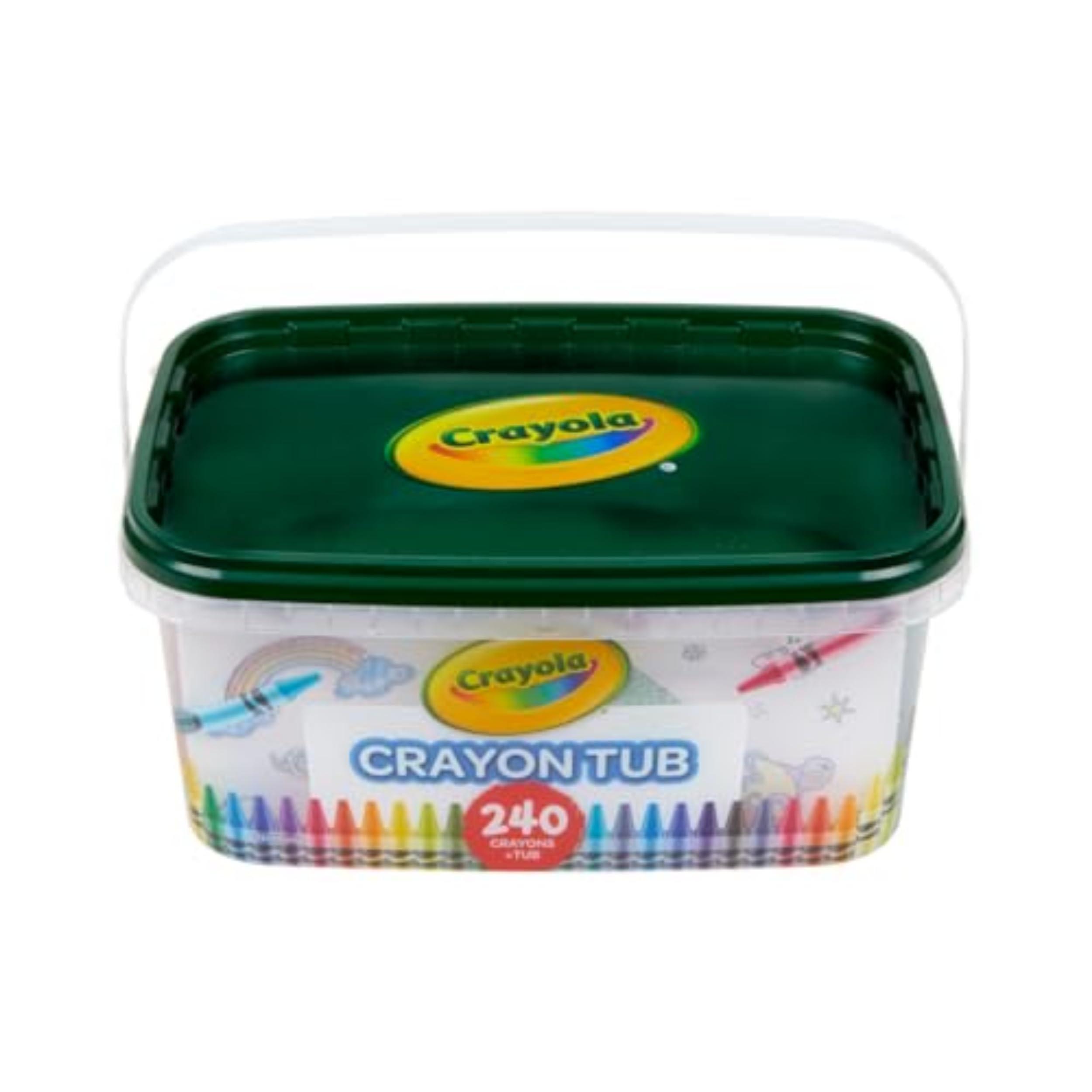 Crayola Crayon Tub (240ct), Bulk Crayon Set for Toddlers, Kindergarten Classroom Must Haves for Teachers, Back to School Art Supplies, 3+ [Amazon Exclusive] - Image 3