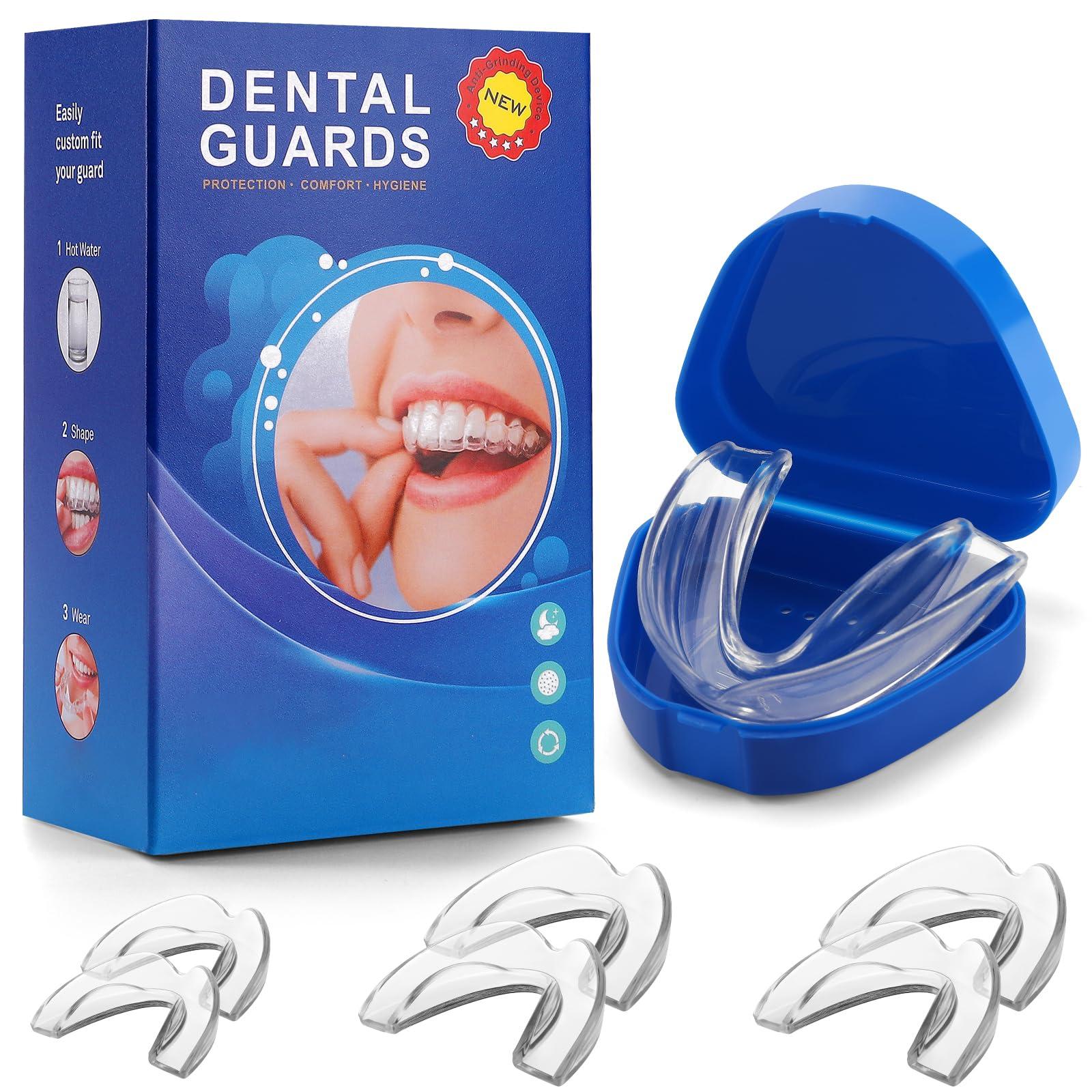 Anti Grinding Guard,Mouth Guard for Grinding Teeth at Night,Night Guards for Teeth Grinding for Adults