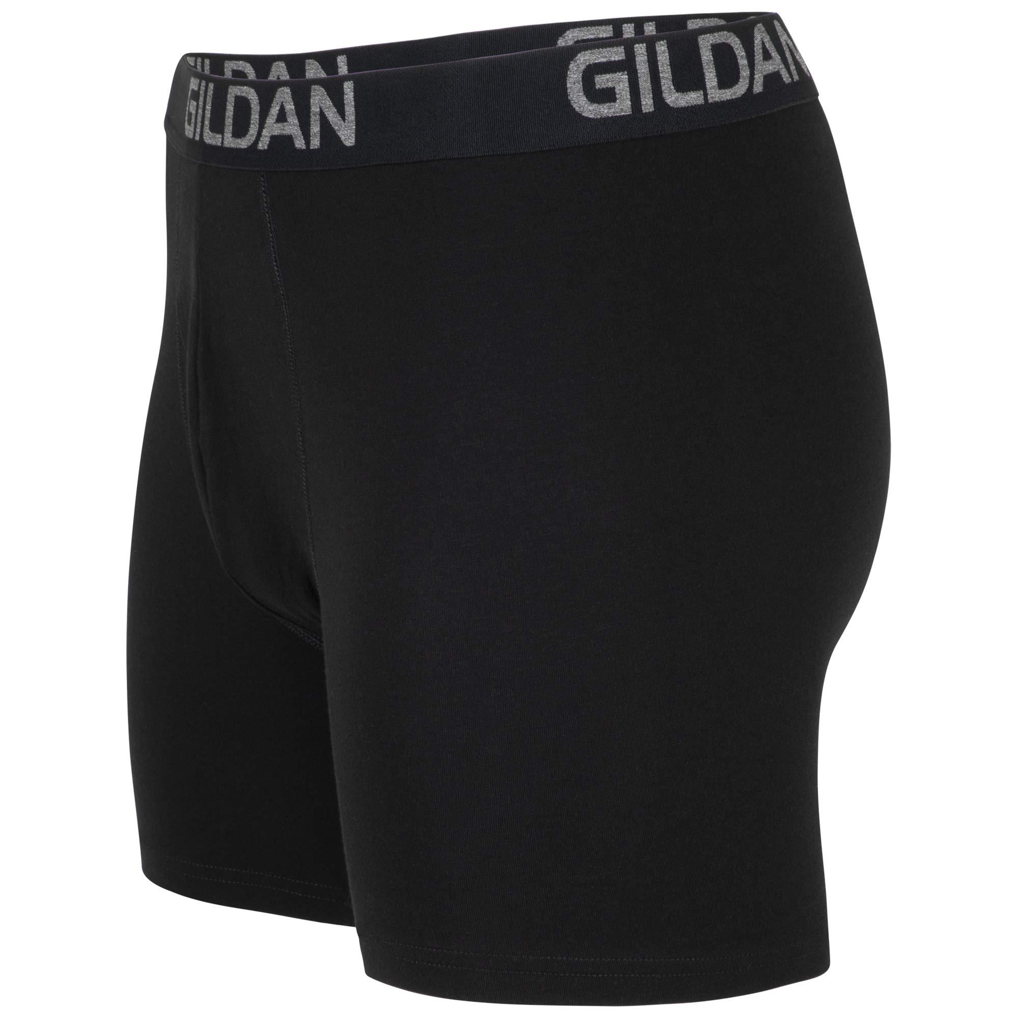 Gildan Men's Underwear Cotton Stretch Boxer Briefs, Multipack - Image 4
