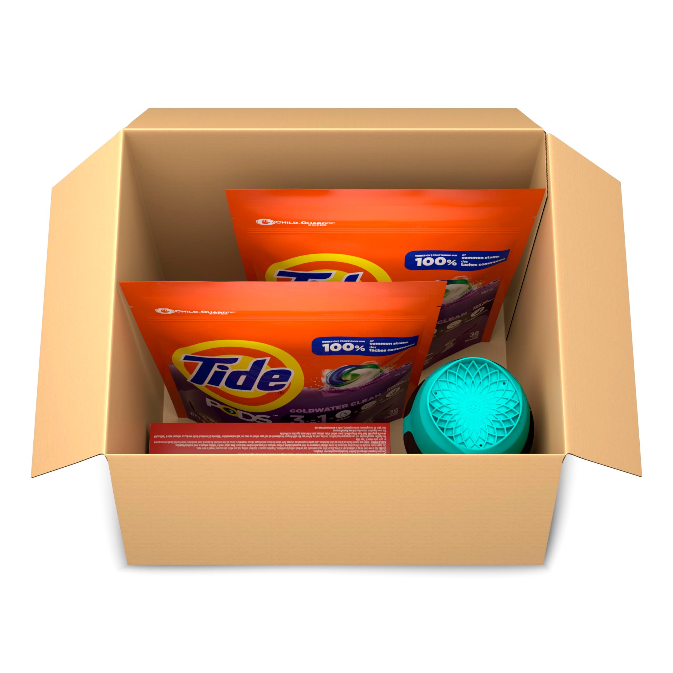 Tide Pods Liquid Laundry Detergent Pacs, Downy Unstopable Scent Beads and Bounce Dryer Sheets, Better Together Bundle - Image 6