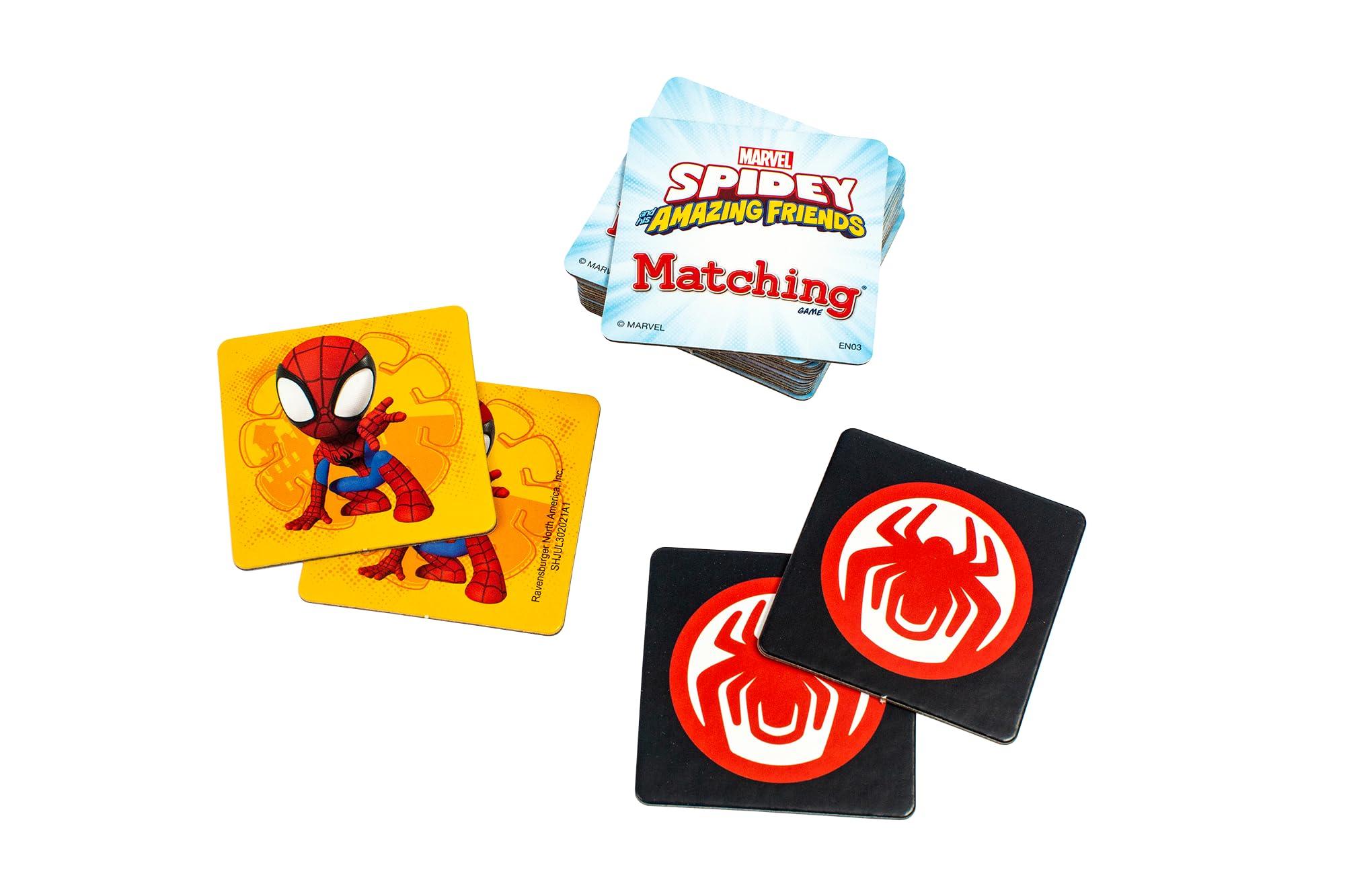 Wonder Forge Marvel Spidey and His Amazing Friends Matching Game - Memory Game for Kids Ages 3+ - Educational Fun for Toddler Boys and Girls - Image 3