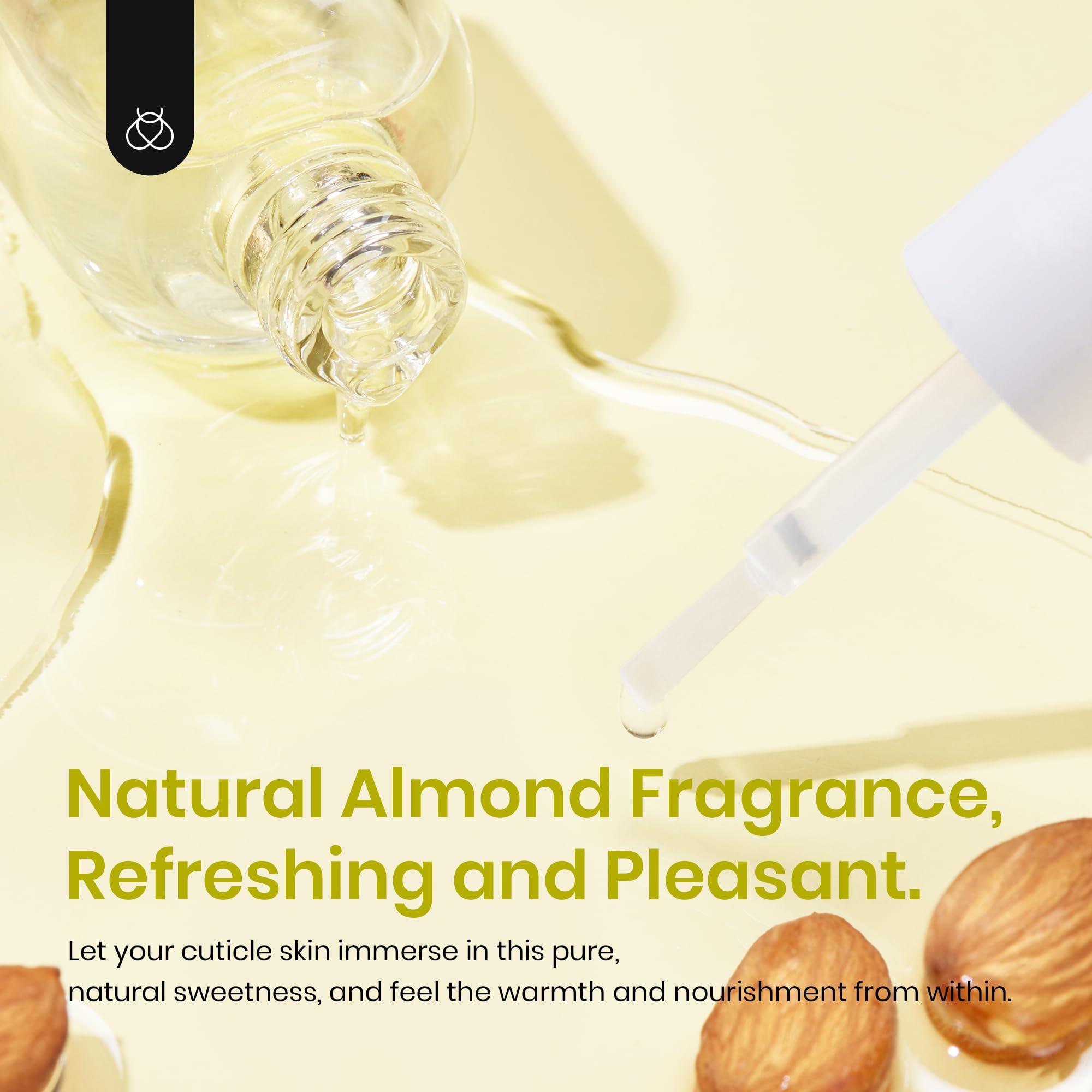 Beetles Cuticle Oil for Nail 15ml Almond Fragrance Care with Jojoba Oil & Vitamin E Nail Growth and Repairs Cuticles, Natural Sweet Almond Nourish Skin Salon Gifts for Women - Image 5