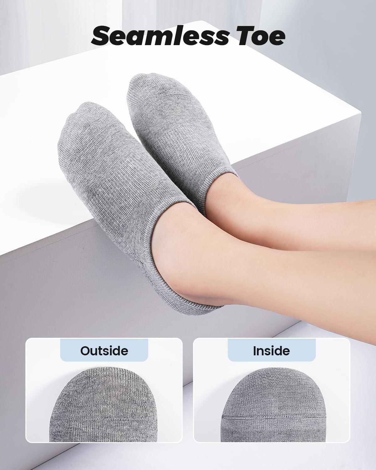 IDEGG No Show Socks Womens and Men Low Cut Ankle Short Anti-slid Athletic Running Novelty Casual Invisible Liner Socks - Image 4