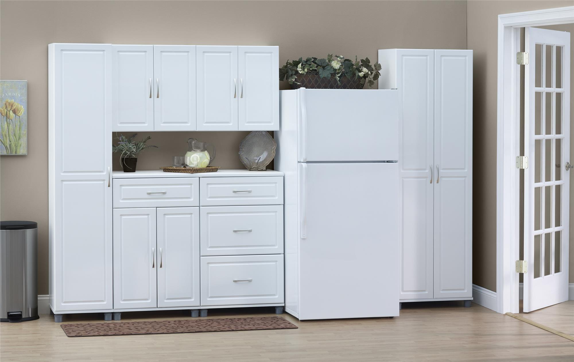 SystemBuild Evolution Kendall 24" Utility Storage Cabinet - White - Image 18