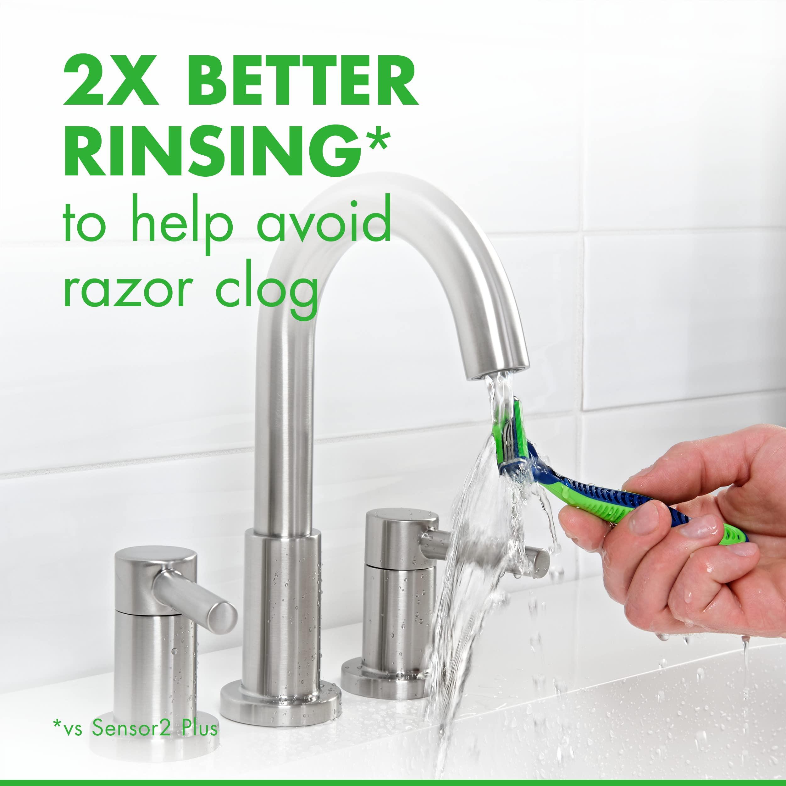 Gillette Sensor3 Sensitive Men's Disposable Razor, 12 Razors - Image 7