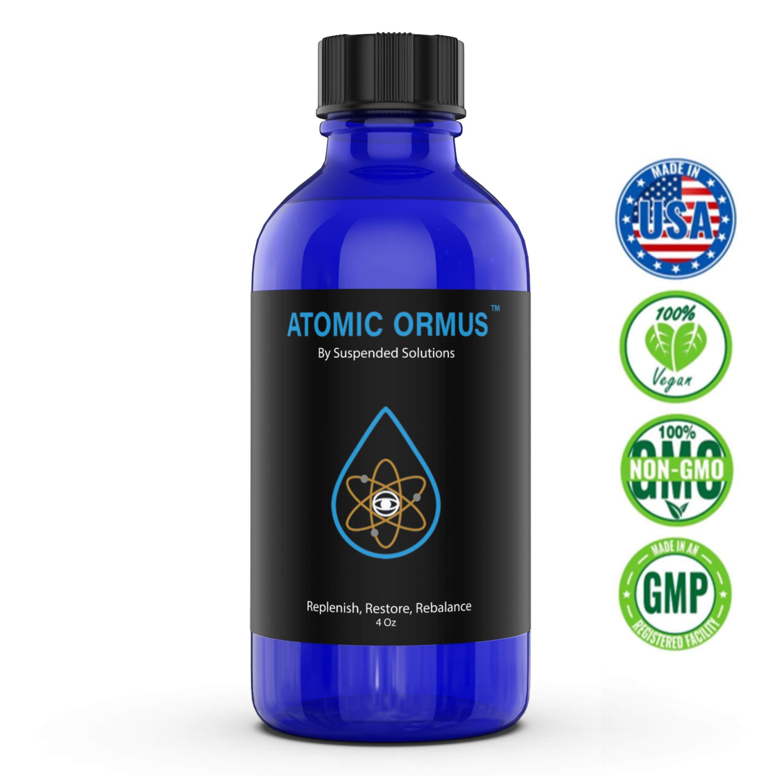 Suspended Solutions Liquid- Atomic ORMUS - 4oz - Monoatomic Gold Ormus - Memory AID, ENERGETICALLY Enhanced, REJUVENATING, Increased Energy, Stamina, Vitality - Gold, Platinum, Iridium - Image 2