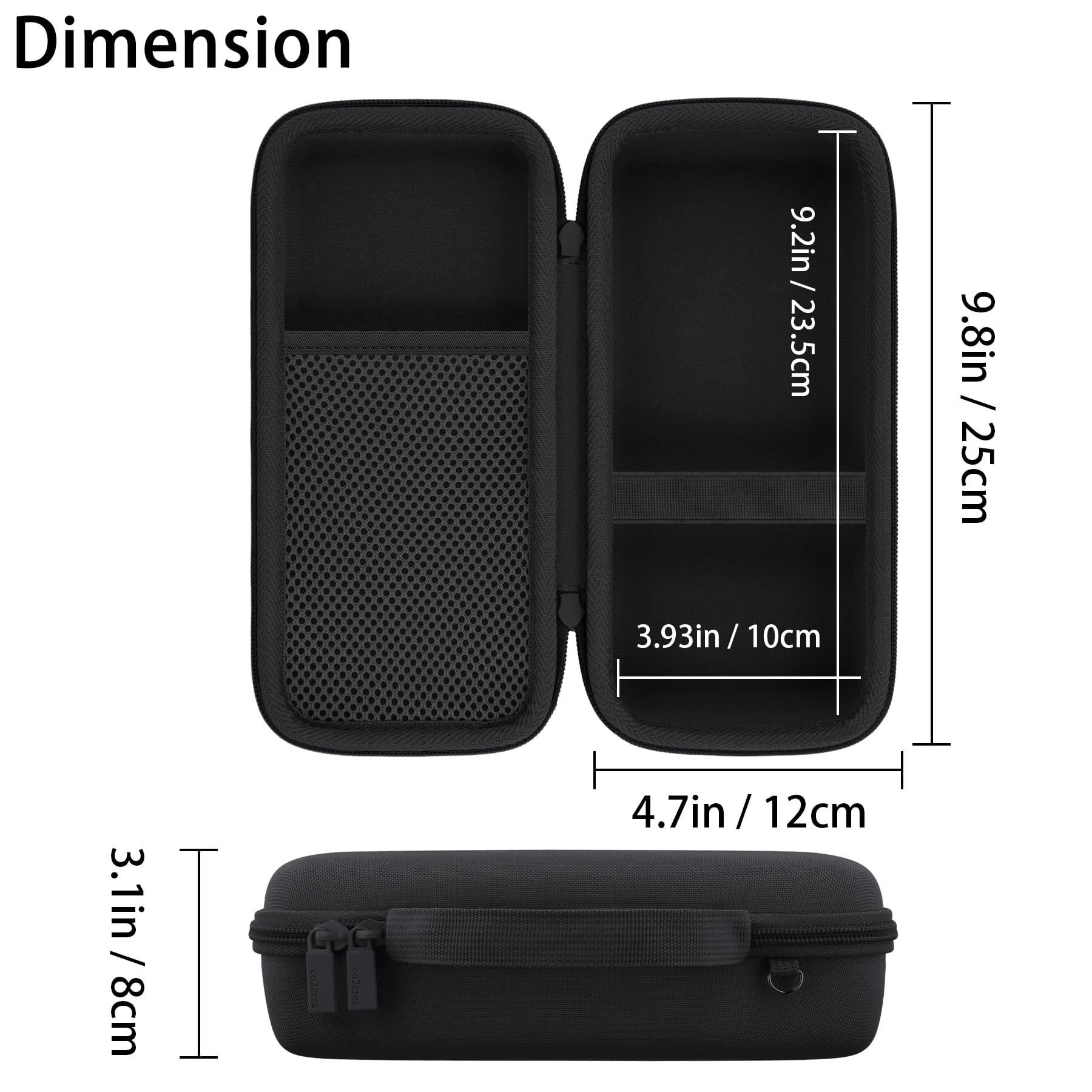 co2CREA Hard Travel Case Replacement for Bose New SoundLink Flex 2nd Gen/Bose SoundLink Flex Bluetooth Portable Speaker (Black Case) - Image 7