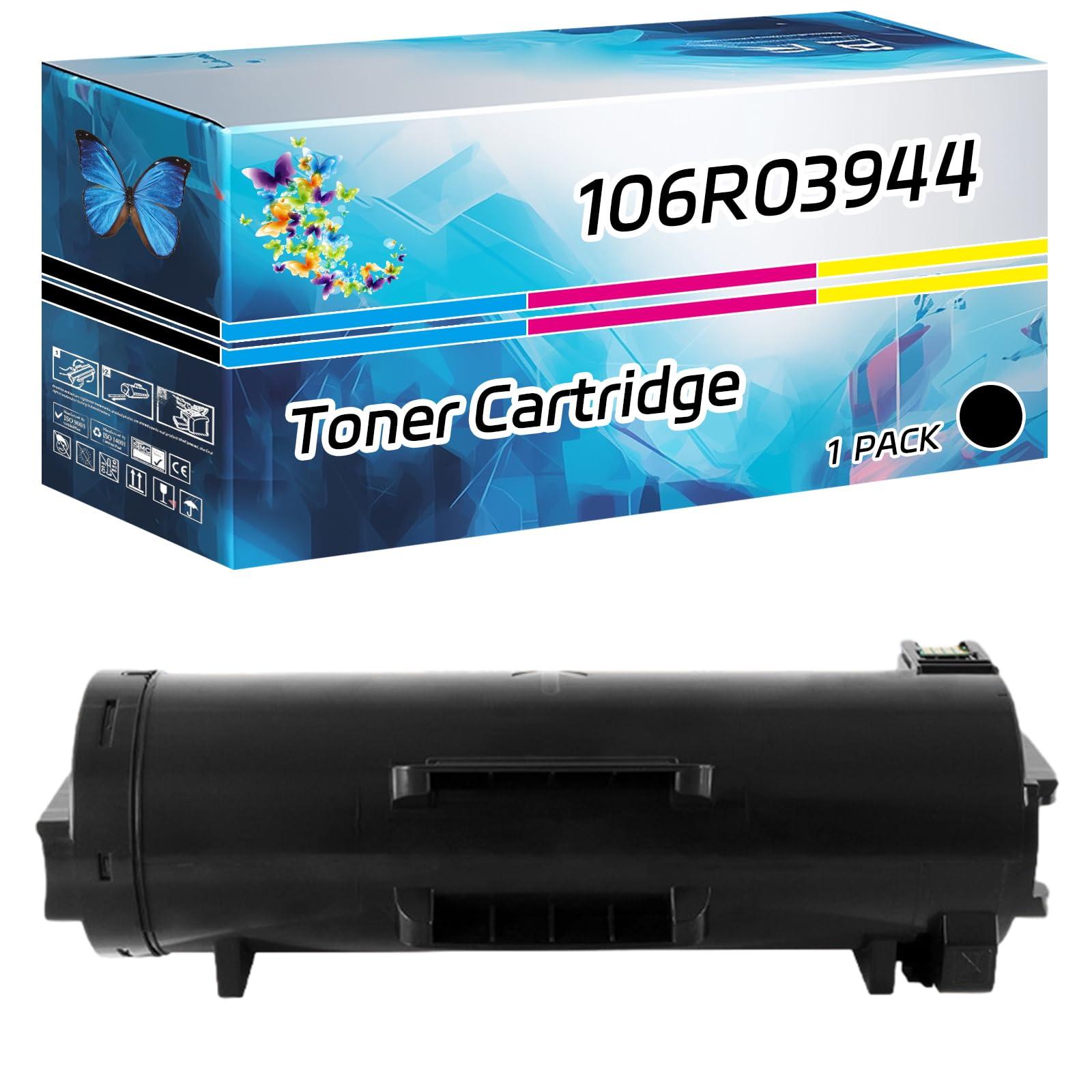 106R03944 Toner Cartridge Compatible for Xerox VersaLInk B600DN B600DT B600DX B600DXF B600DXP B605S B605SF Printers (1 Pack Black)