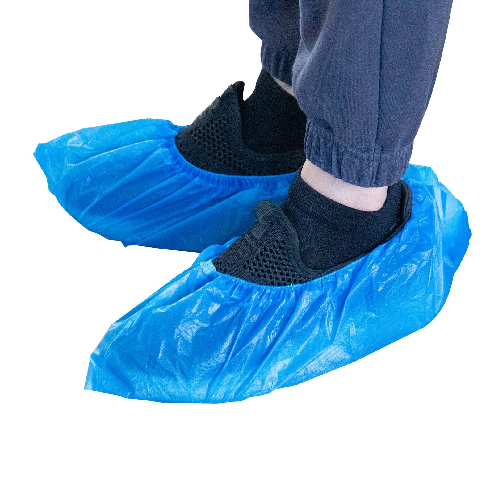 1000 PCS (500 Pairs) shoe covers disposable,booties for shoes covers,disposable shoe covers for indoors,plastic boot covers disposable,suitable for real estate, travel, construction, and workplaces. - Image 5