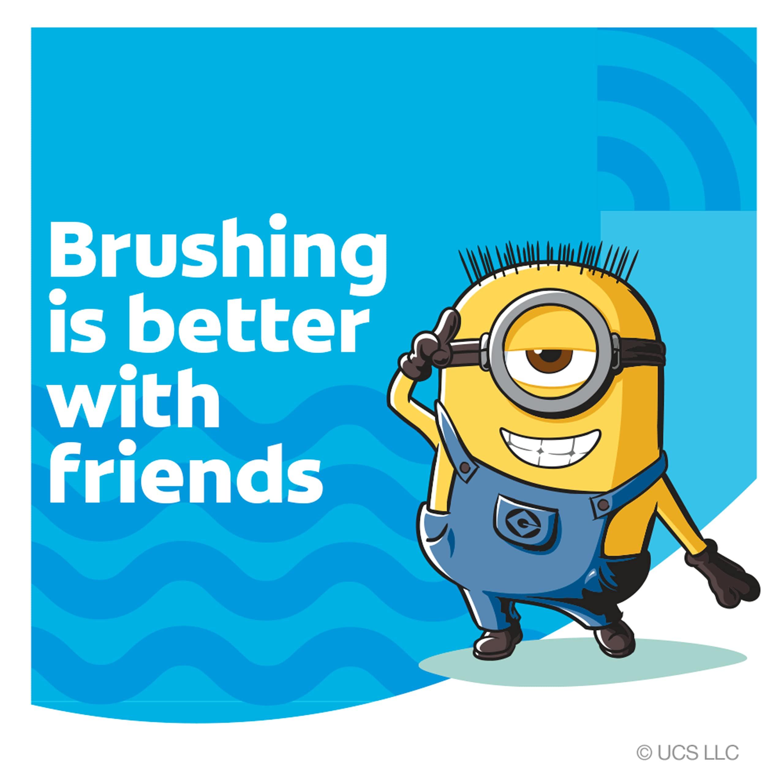 Colgate Kids Toothpaste with Anticavity Fluoride, Minions, ADA-Accepted Fluoride Toothpaste, 4.6 Ounce Tube, 4 Pack - Image 2