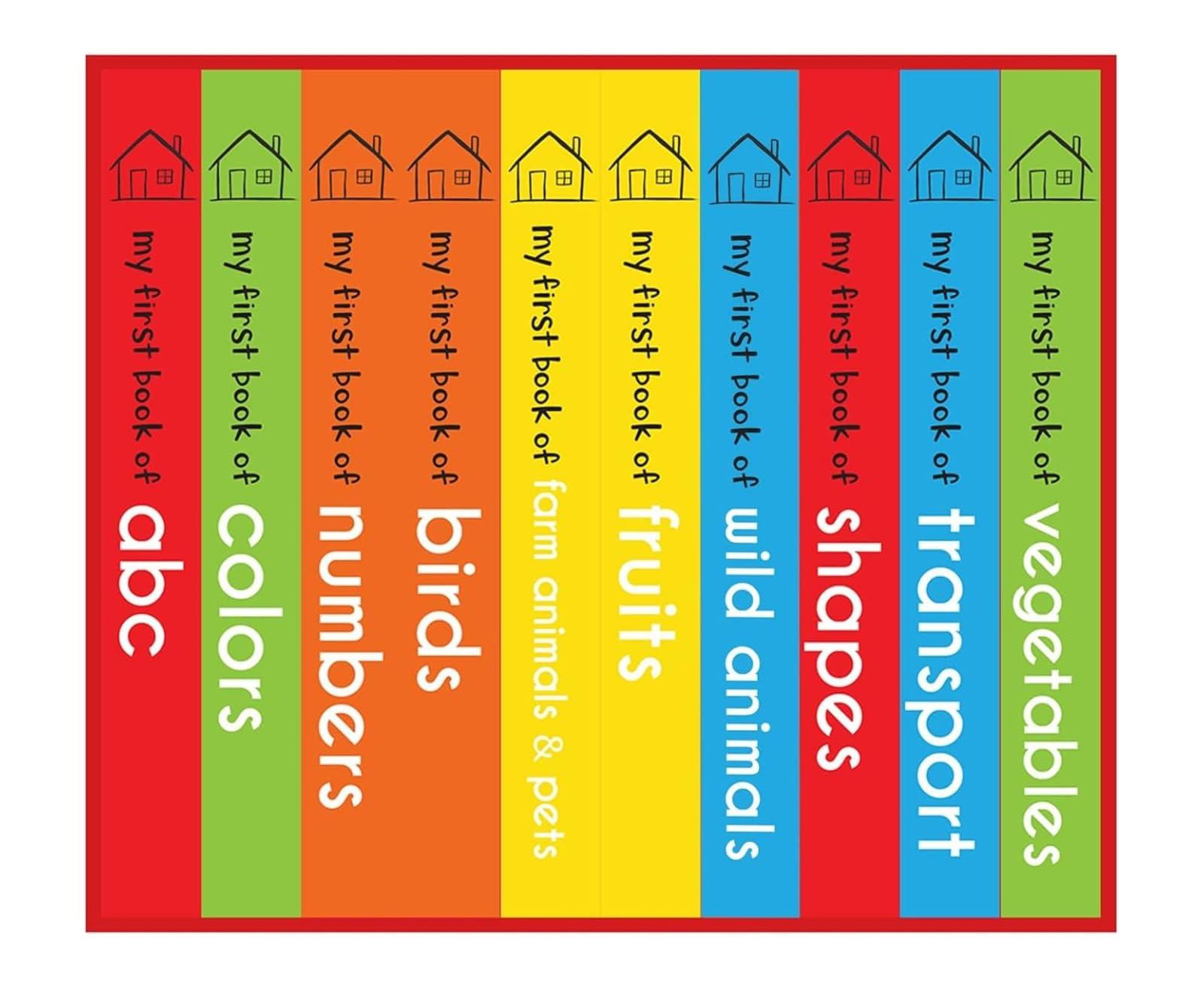 My First Library: Boxset of 10 Board Books for Kids - Image 3