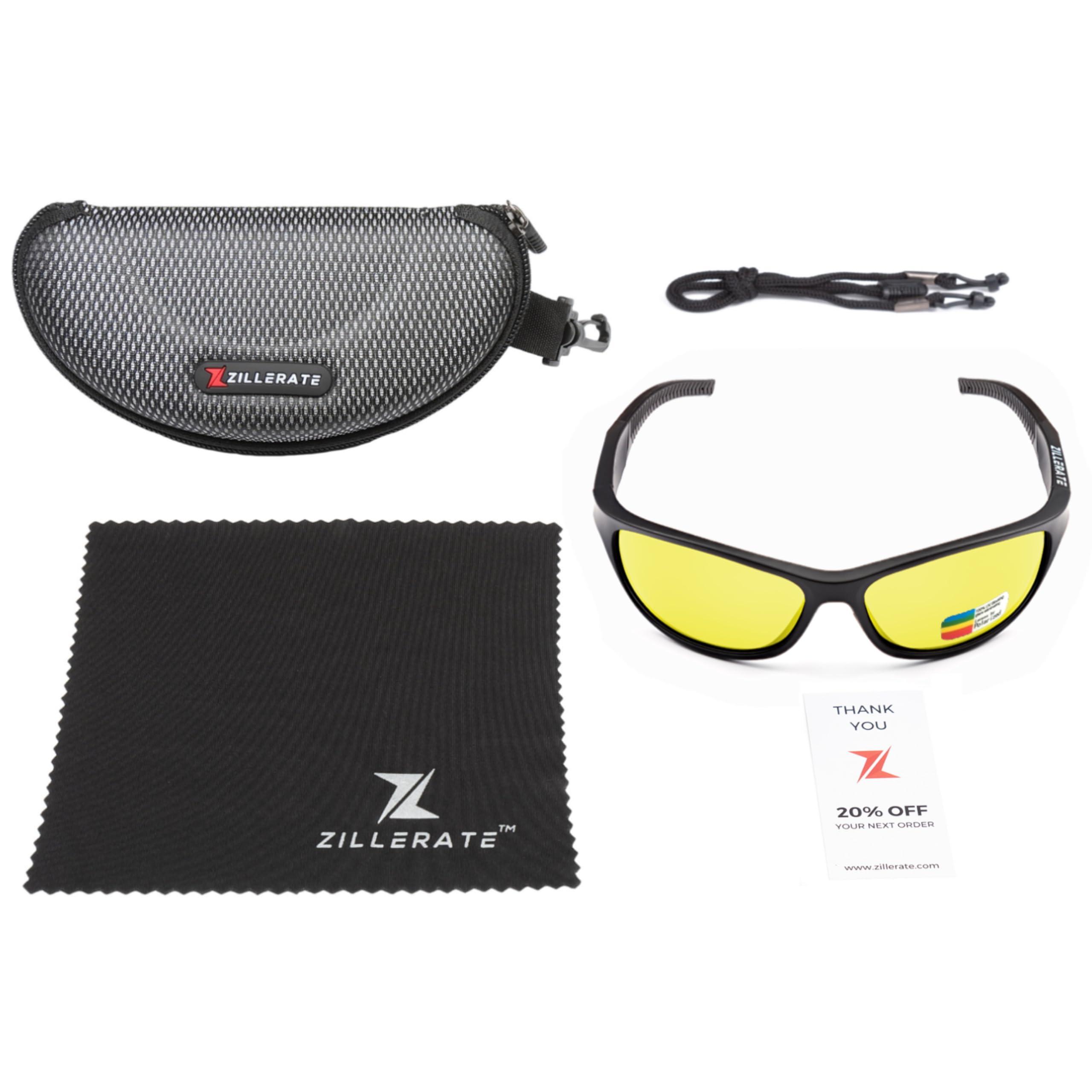 ZILLERATE Night Vision Driving Glasses - Anti Glare HD Polarized Yellow Tinted Sunglasses for Men & Women - Image 6