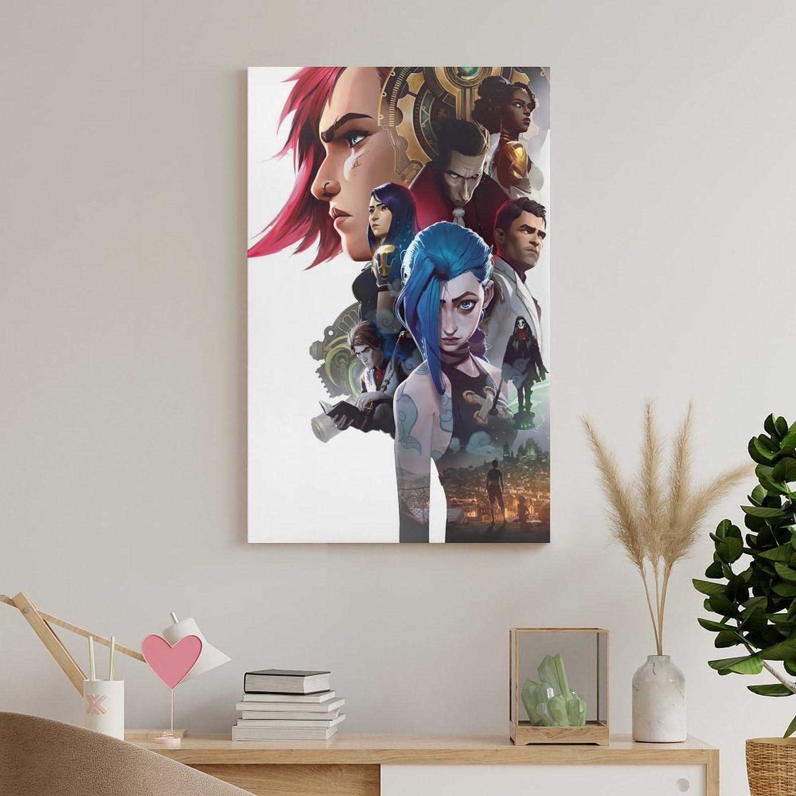 YMSVMKLF Arcane Canvas Poster Wall Art Decor Print Picture Paintings for Living Room Bedroom Decoration 16x24inch(40x60cm) - Image 8