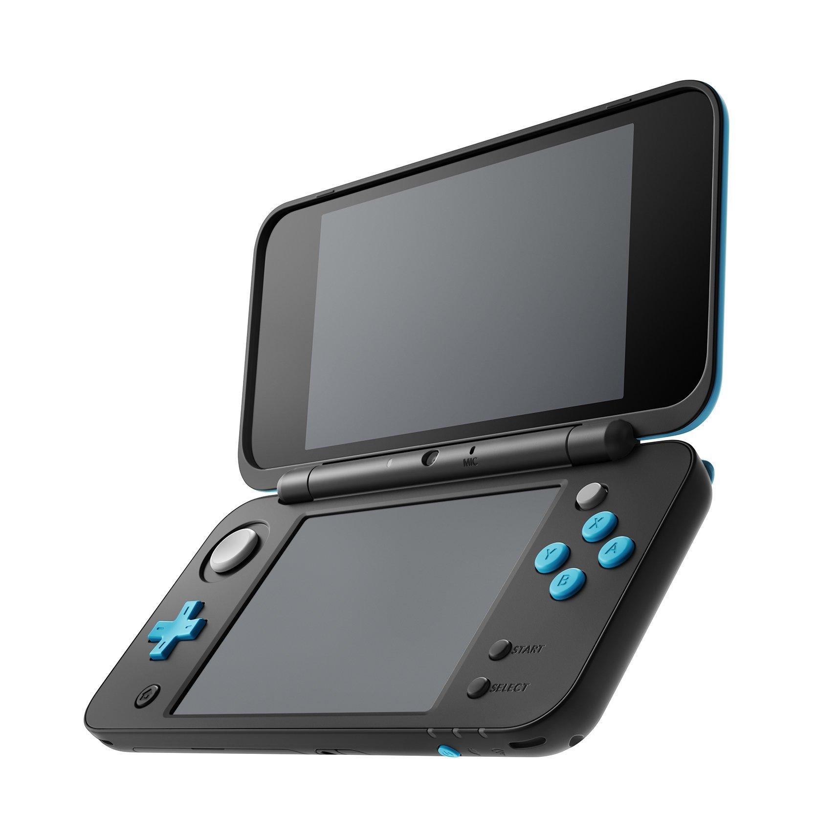 Nintendo New 2DS XL - Black + Turquoise (Renewed) - Image 3
