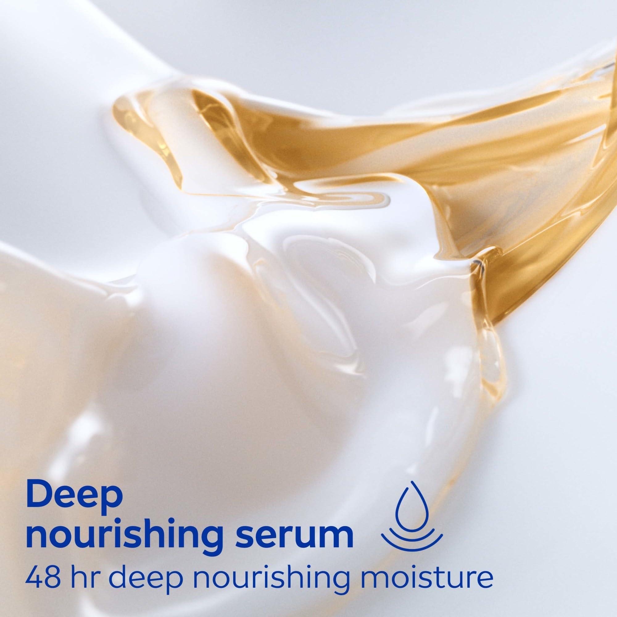NIVEA Cocoa Butter Body Cream with Deep Nourishing Serum, Cocoa Butter Cream for Dry Skin, 16 Ounce Jar - Image 4