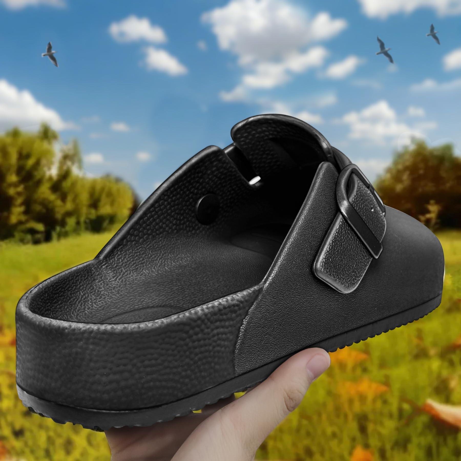 Bigant Womens Clogs,Mercy Mules for Womens Nurse Shoes-Slip on Garden Work Shoes - Image 2