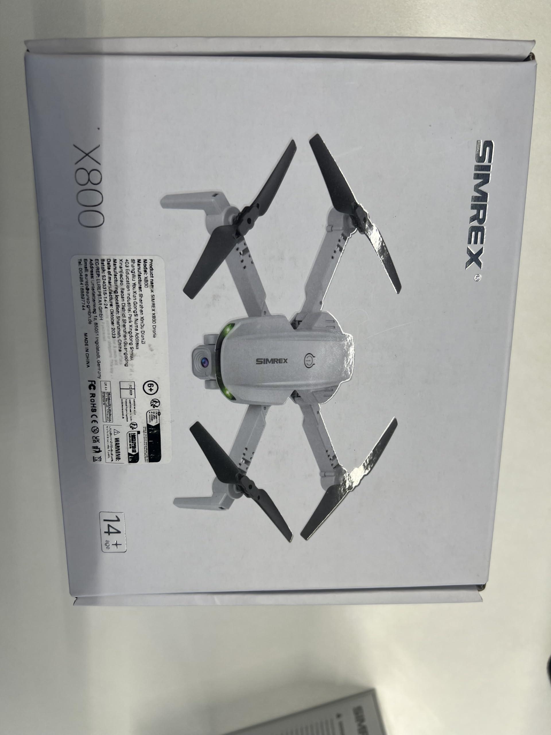 SIMREX Drone With Camera 1080P for Kids And Adults, RC Quadcopter with Altitude Hold, Mini Drone With One Key Start, Waypoint Fly, Headless Mode, 3D Flip, 3 Speeds, Remote Control Drone for Beginners - Image 11