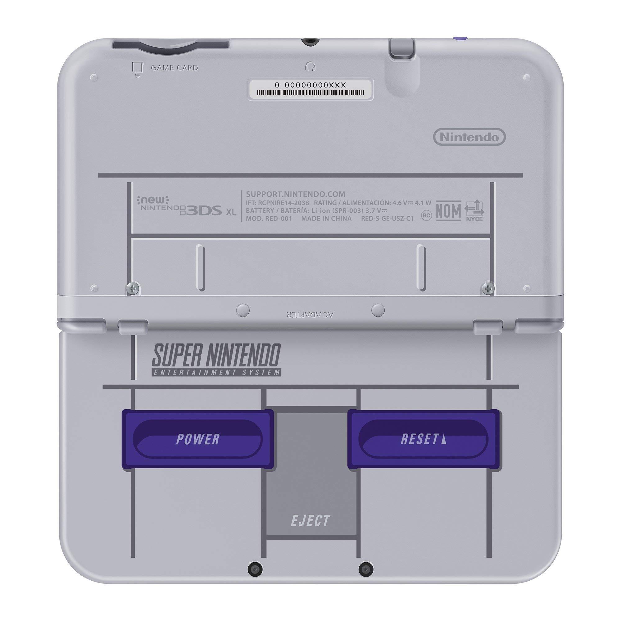 Nintendo New 3DS XL - Super NES Edition + Super Mario Kart for SNES (Renewed) - Image 4