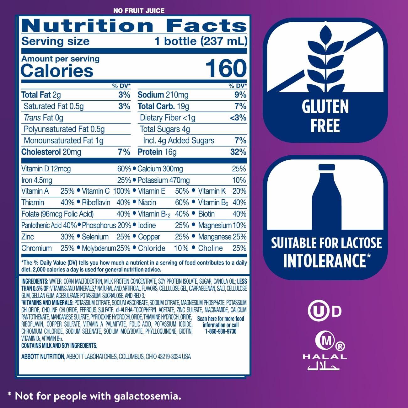 Ensure High Protein Strawberry Nutrition Shake, Ready to Drink, 16g Protein and 27 Vitamins and Minerals, 8 fl oz, 24 Pack - Image 6