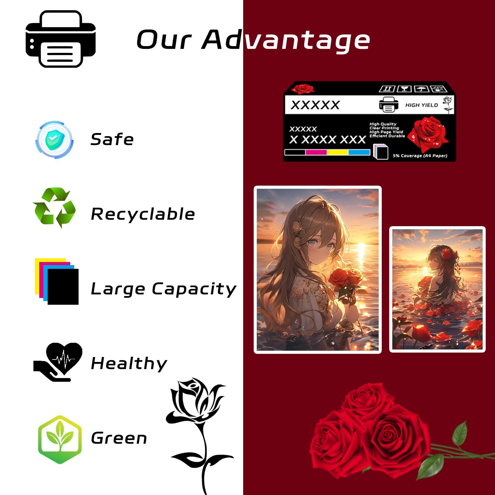 B600 Toner Cartridge Compatible for Xerox VersaLink B600DN B600DT B600DX B600DXF B600DXP Printers, with Chip, High Yield 26000 Pages, Clear Printing (Black) - Image 4