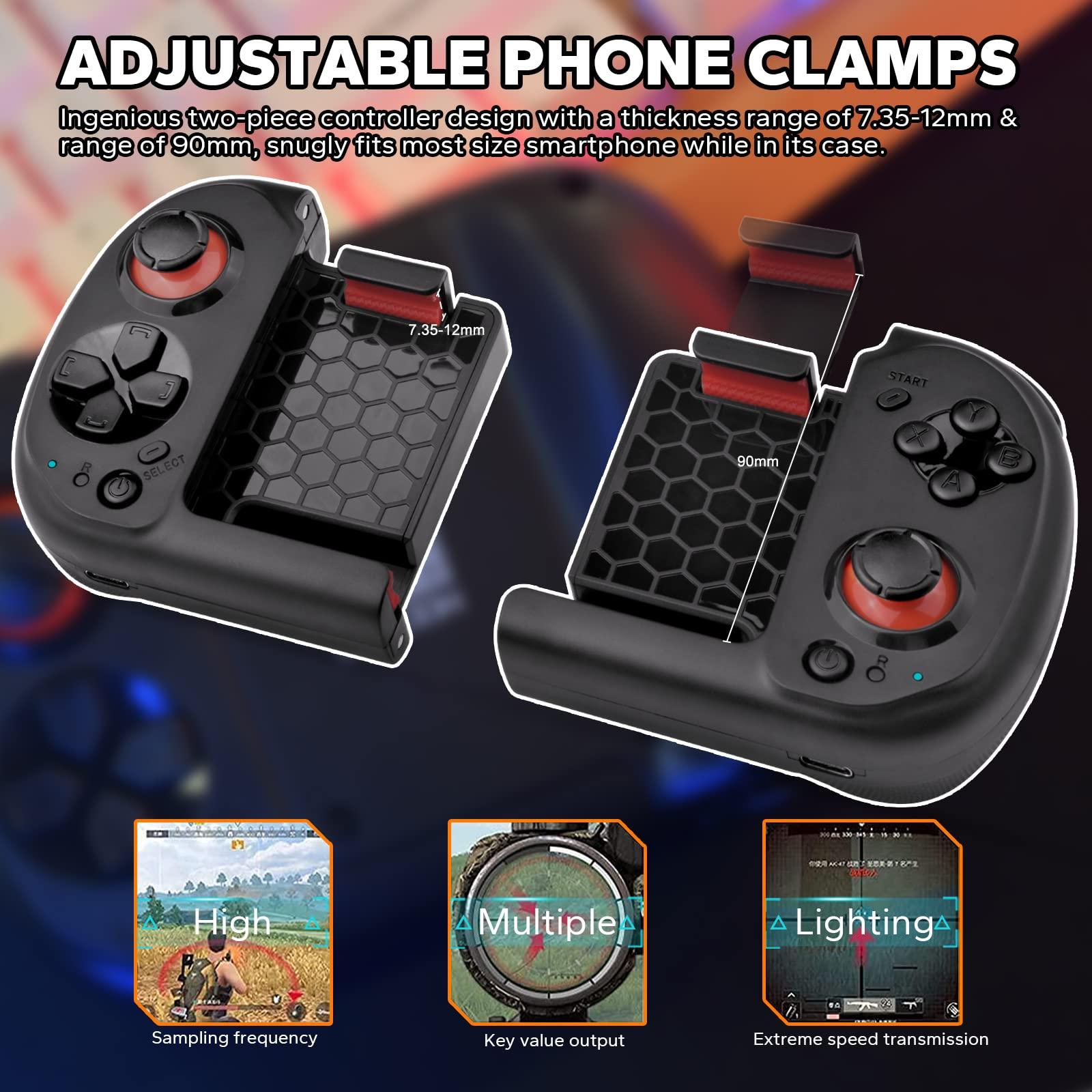 Koiiko Mobile Gaming Controller for iPhone iOS Android PC Wireless Gamepad Joystick for iPhone 15/14/13/12/X, iPad, MacBook, Samsung Galaxy S23/S22/S21/S20, TCL, Magnetic Storage, Pocket Size, Call of Duty - Direct Play - Image 7