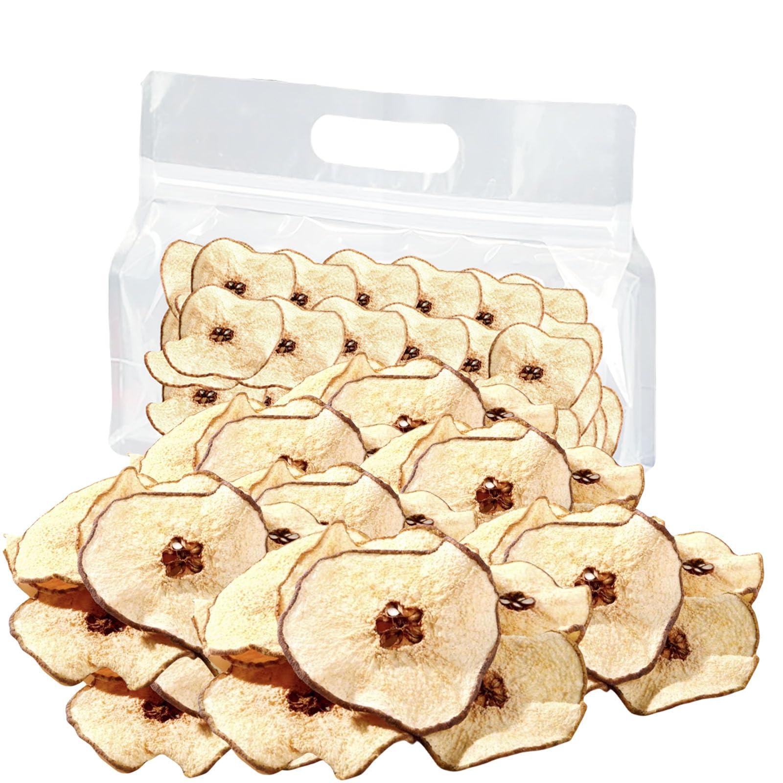 Dried Pears Slices Dehydrated Pear Pieces for Cocktails Garnish Bulk No Sugar Added Dry Fruit Chips for Tea Potpourri Baking Cooking Decor All Natural Vegan(6oz)