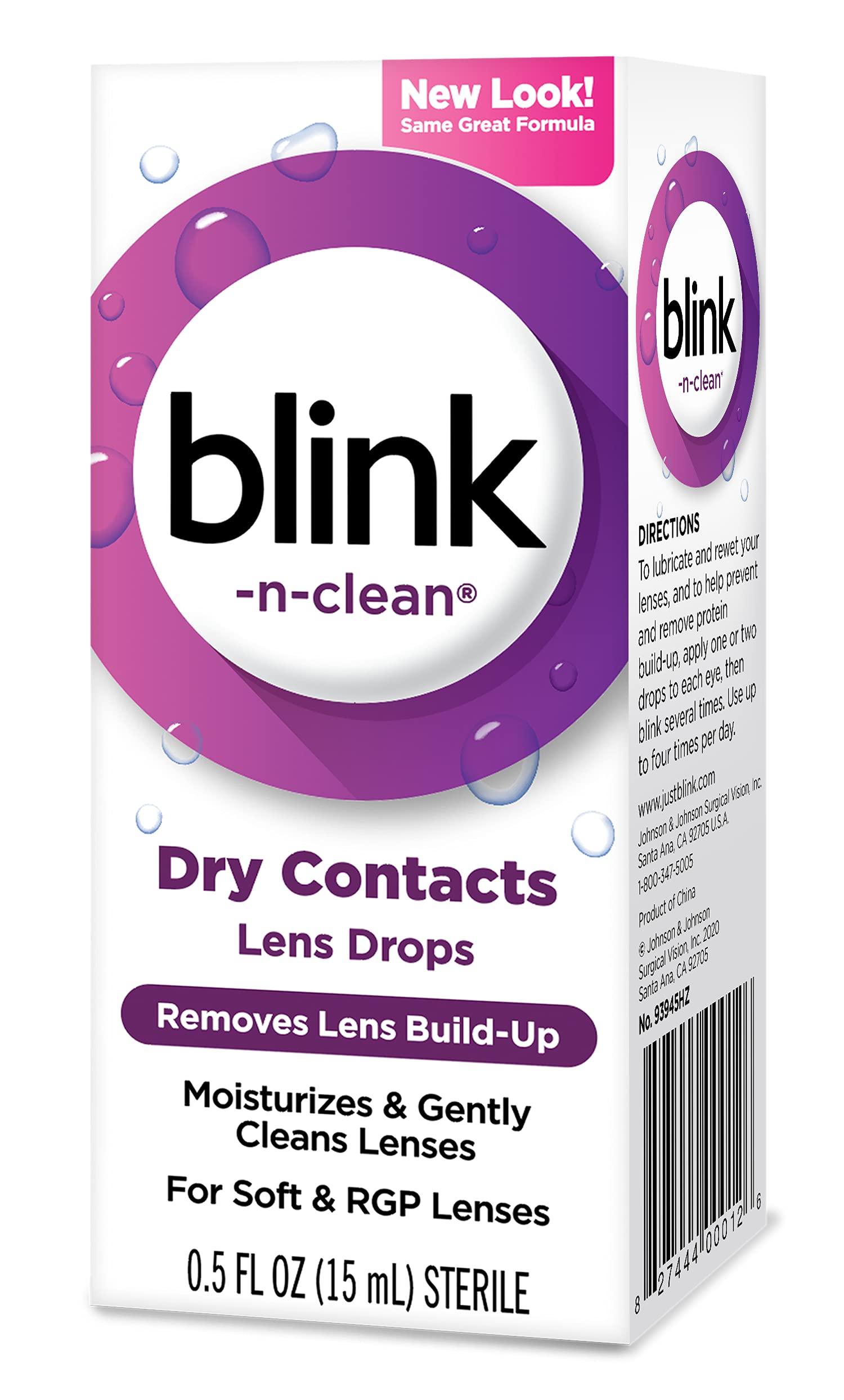 Complete Blink-N-Clean Lens Drops For Soft Contact Lenses, 15 ml (Pack of 2) - Image 3