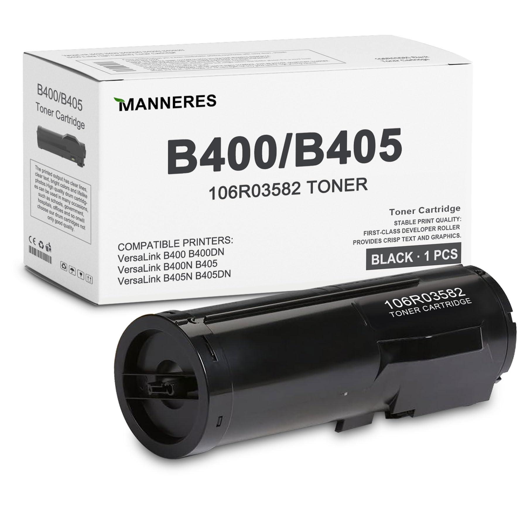 VersaLink B400 B405 High Capacity Toner Cartridge (1-Pack, Black) -106R03582 Toner Cartridge Replacement for Xerox VersaLink B400 B400DN B400N B405 B405N B405DN Printer